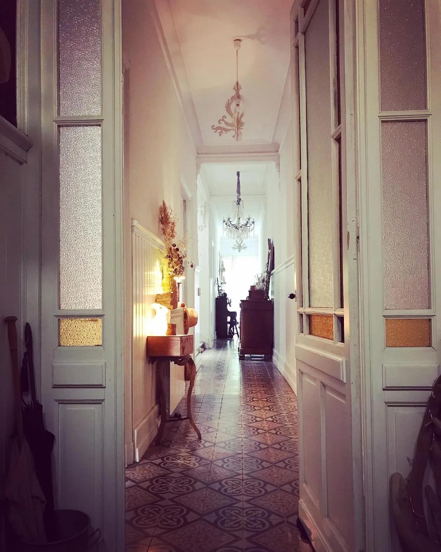 Lobby or reception in Le logis blanc bed&breakfast