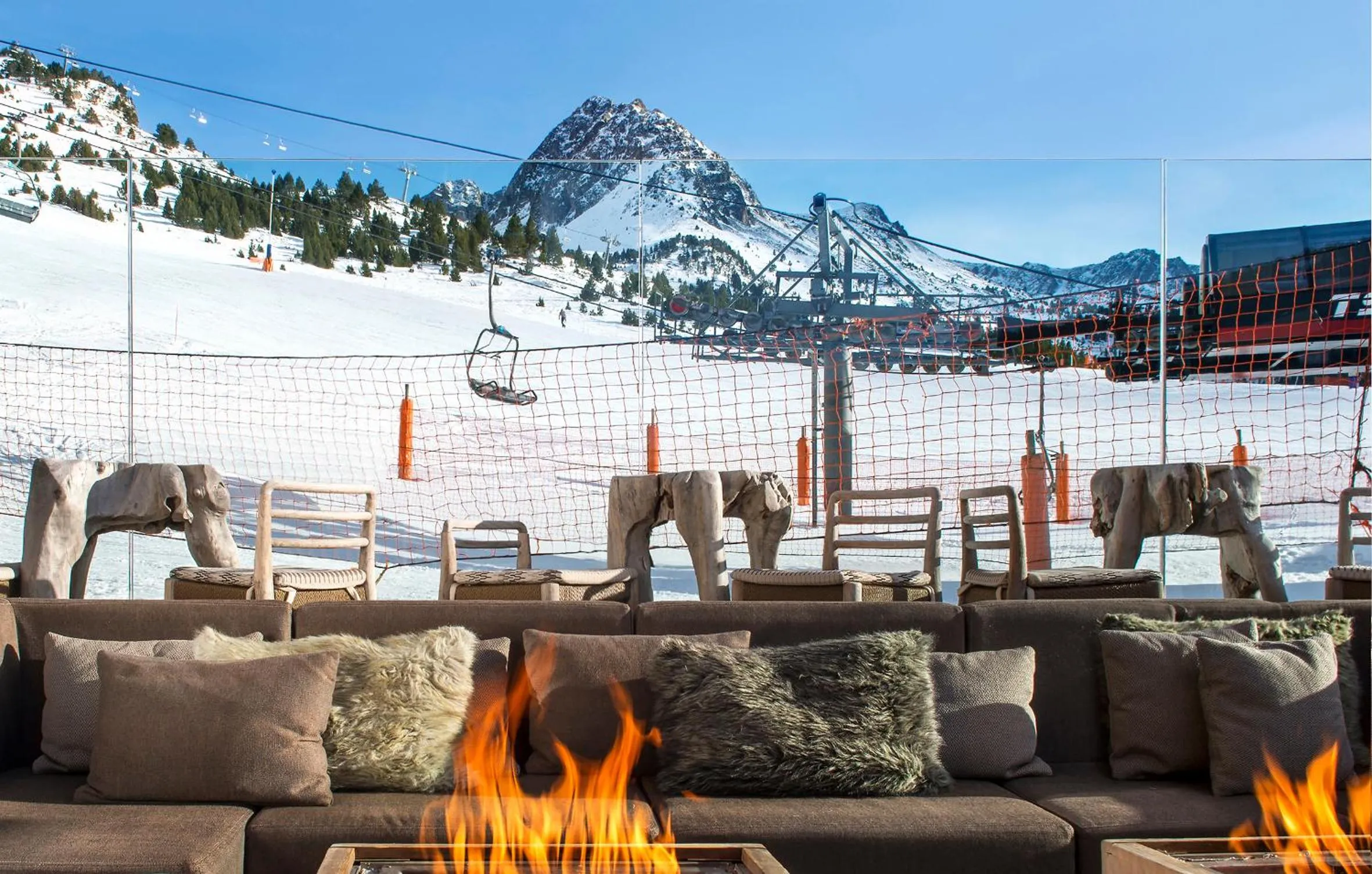 Balcony/Terrace in Grau Roig Andorra Boutique Hotel & Spa