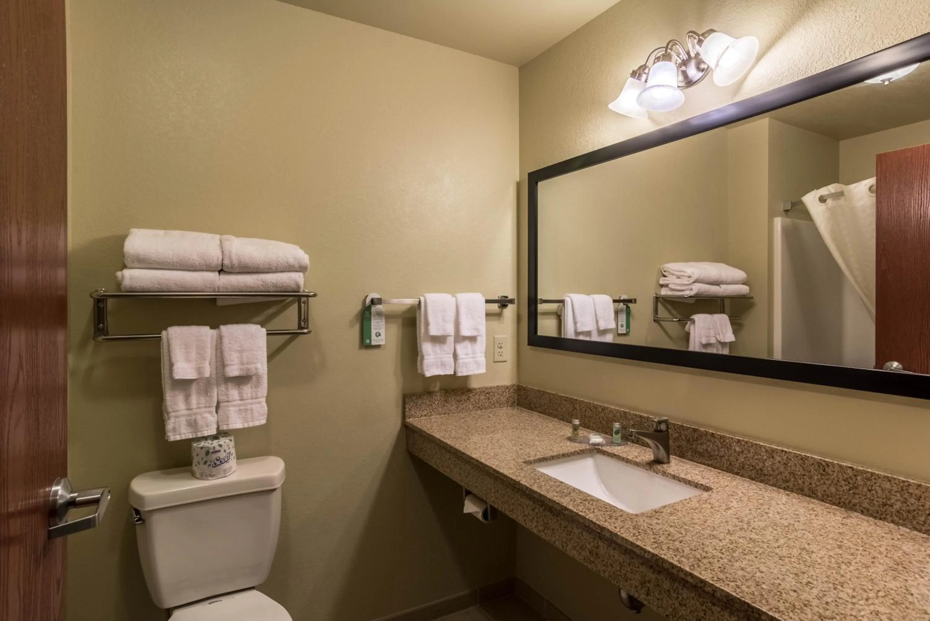 Toilet in Cobblestone Hotel & Suites - Harborcreek