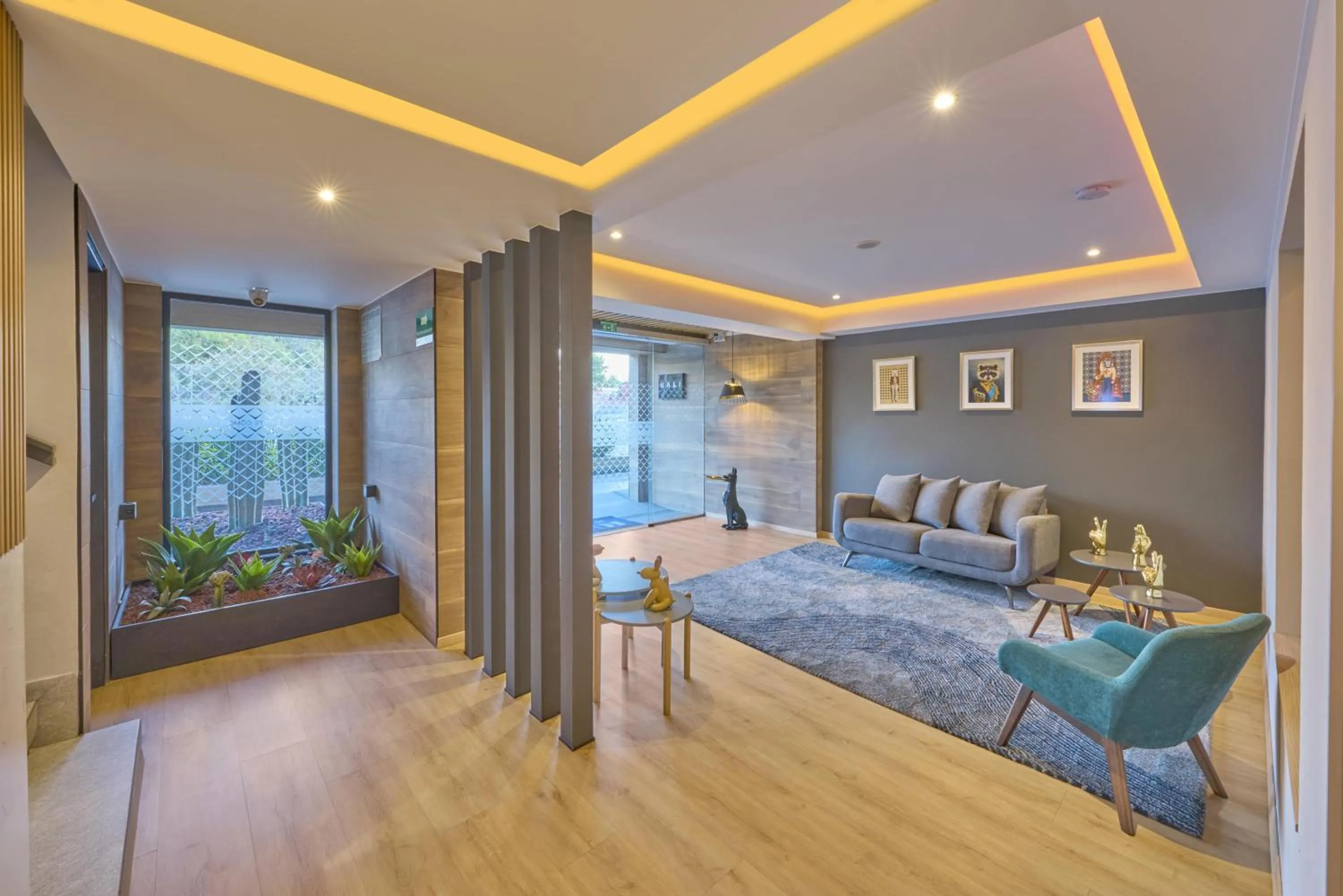 Lobby or reception in KALI La Raza Mexico City