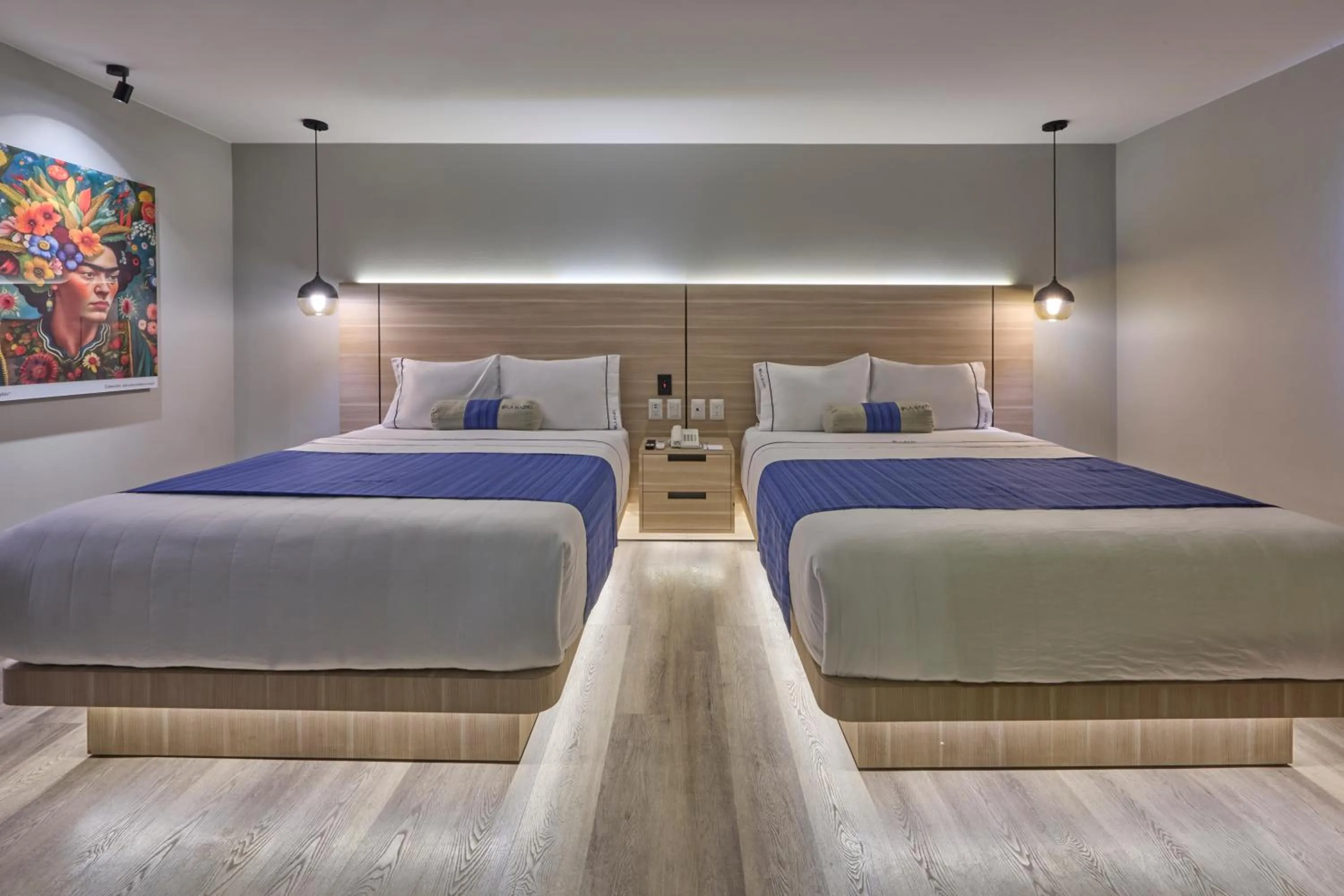 Bed in KALI La Raza Mexico City