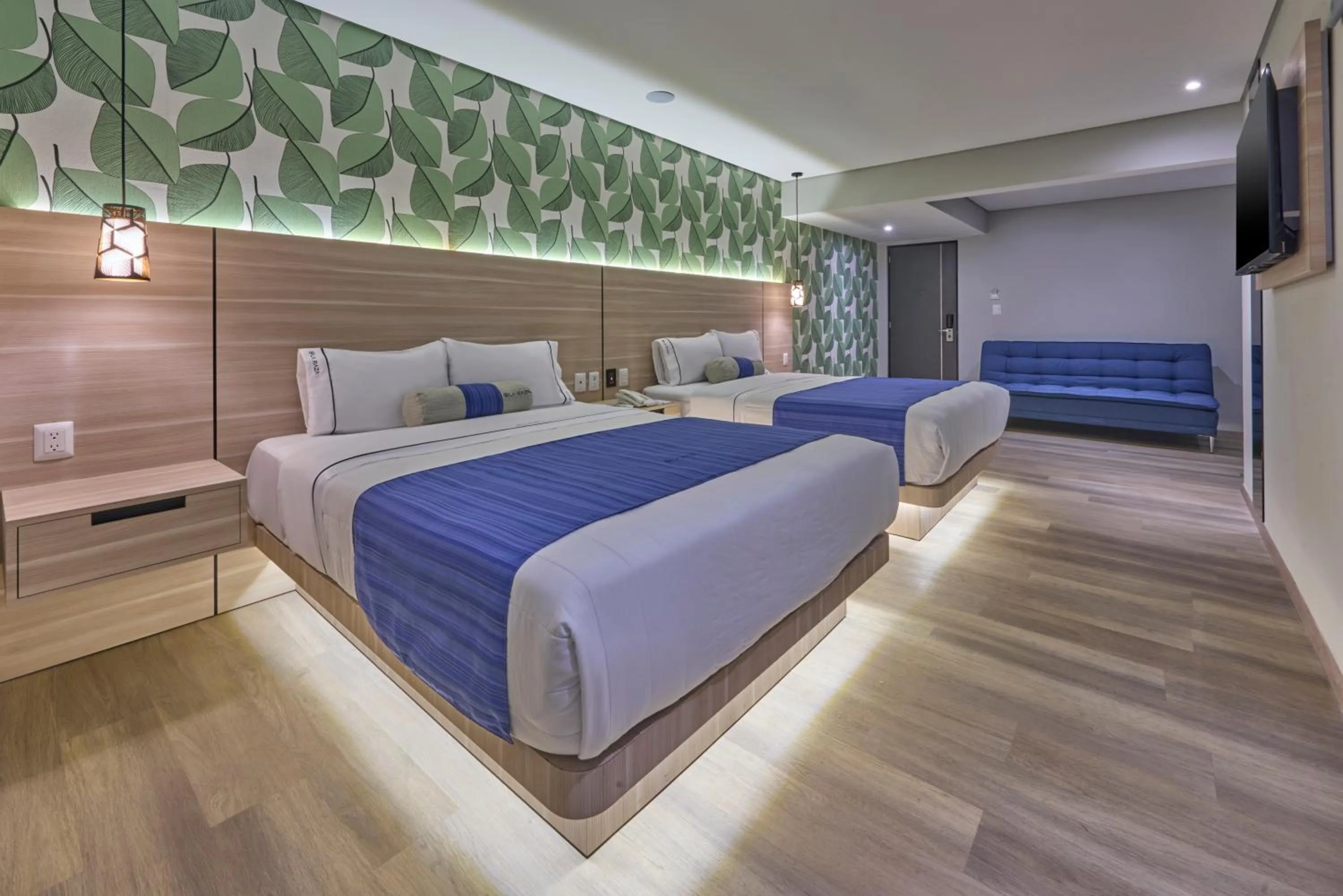 Bed in KALI La Raza Mexico City