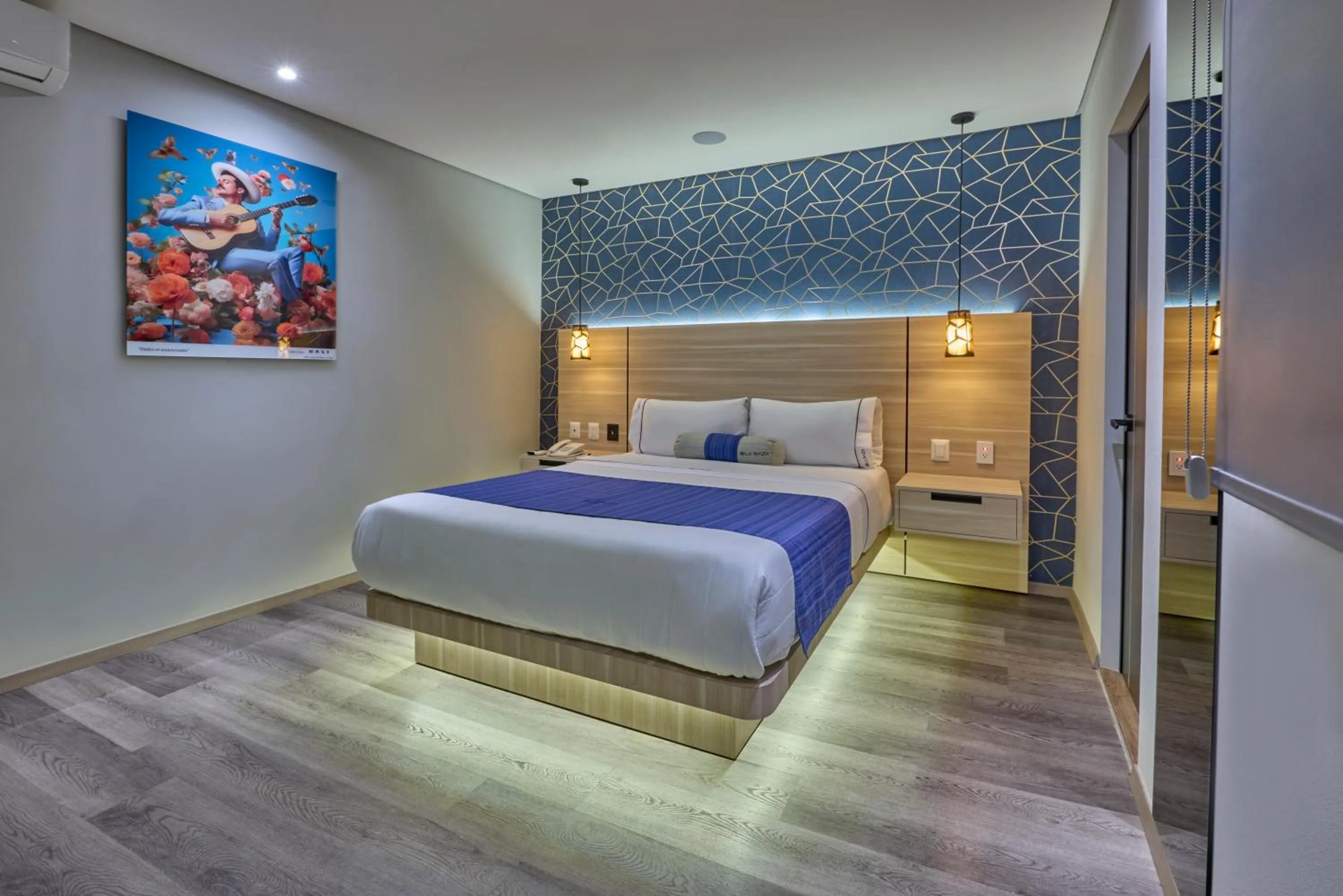 TV and multimedia, Bed in KALI La Raza Mexico City