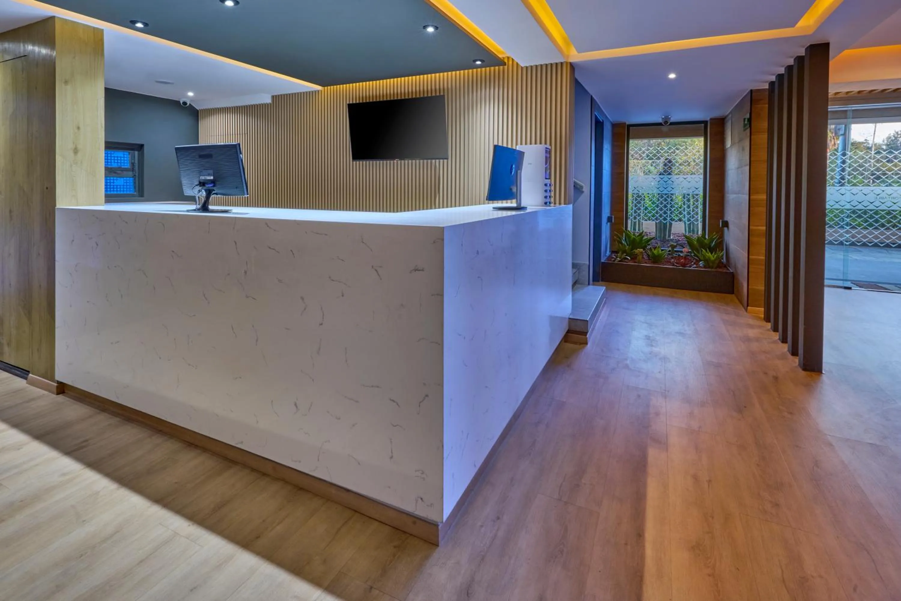 Lobby or reception in KALI La Raza Mexico City