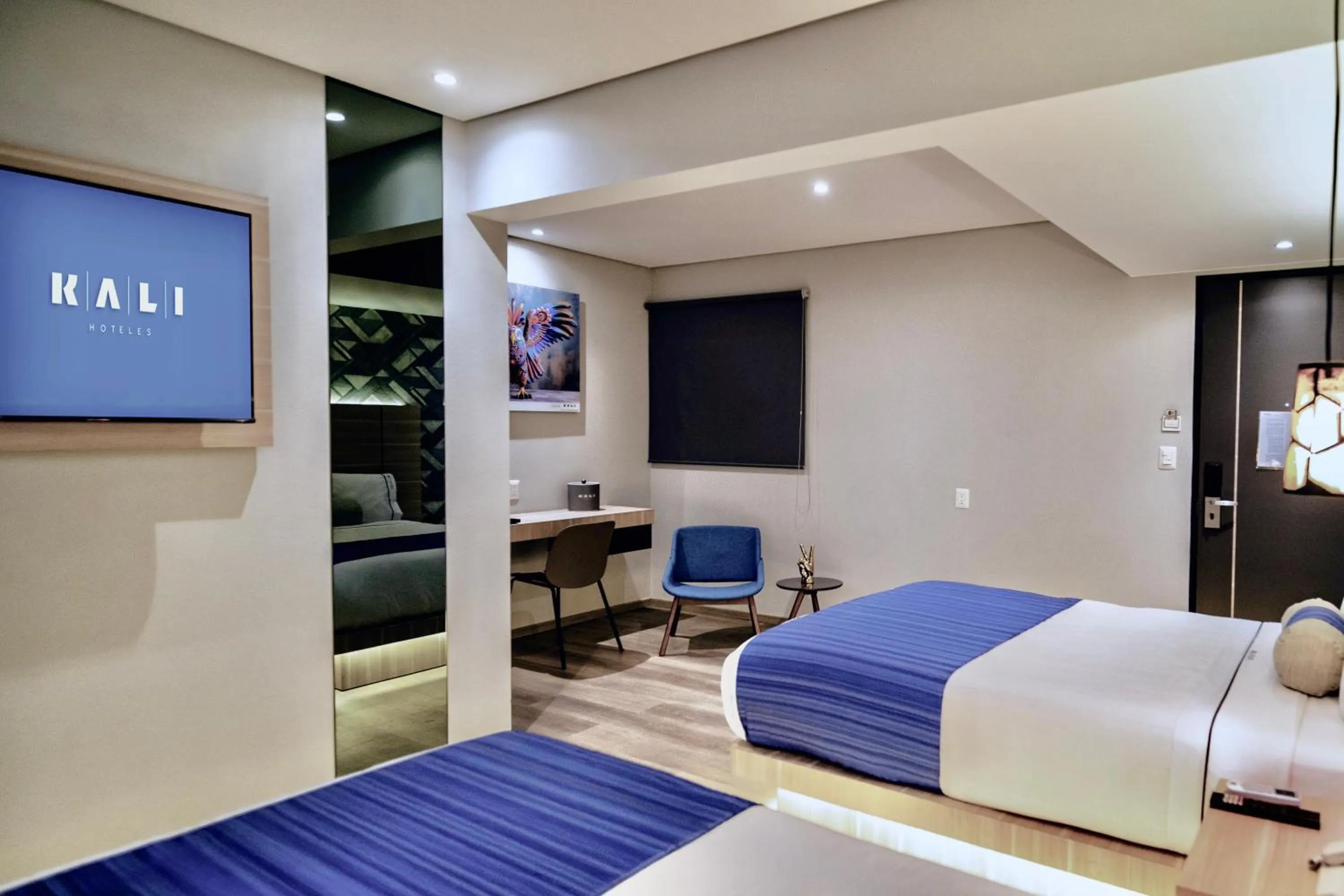 Bed in KALI La Raza Mexico City