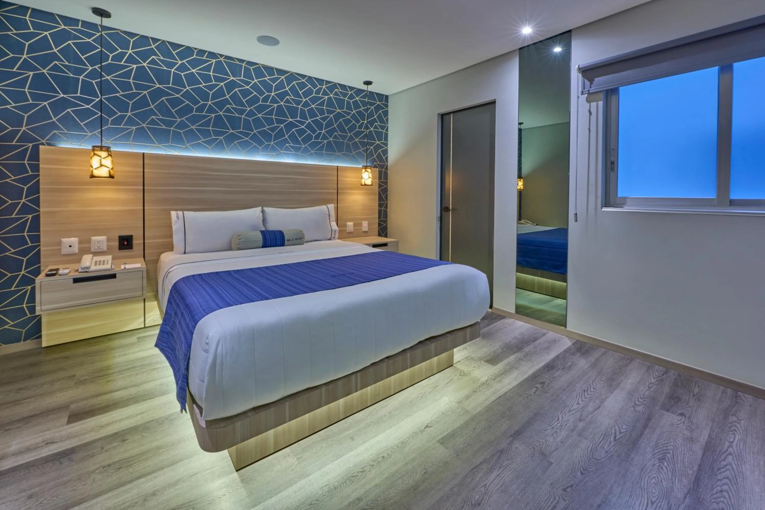 Bed in KALI La Raza Mexico City