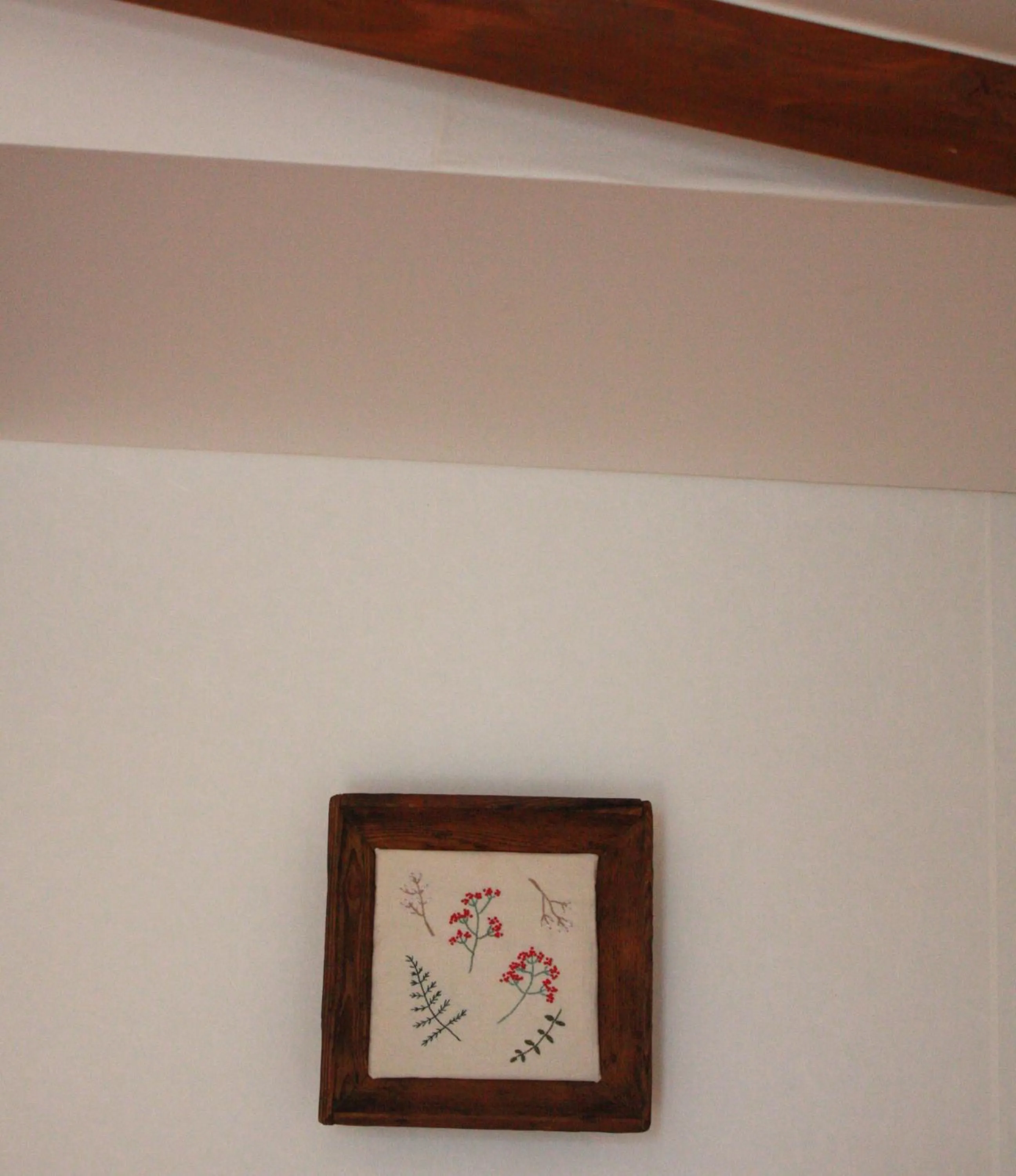 Decorative detail in Sungsim Hanok Guesthouse