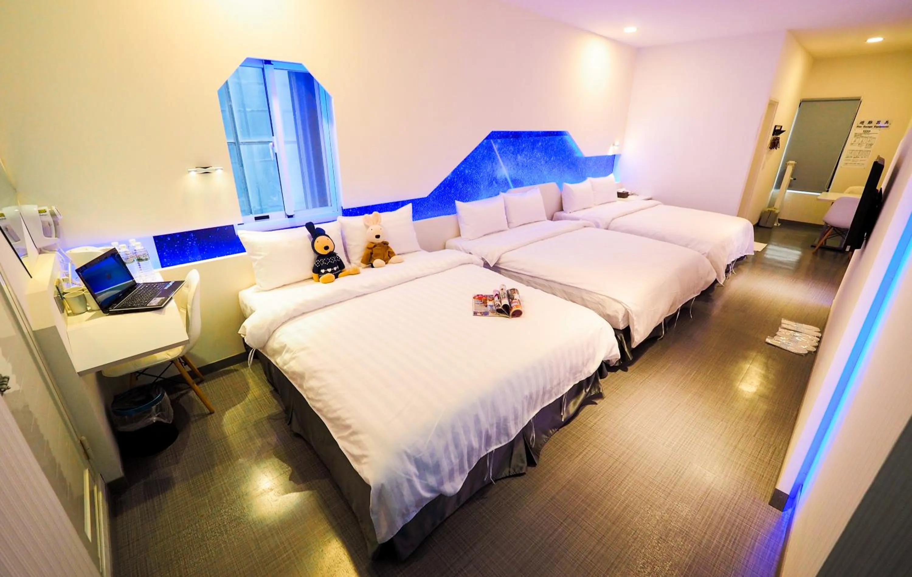 Photo of the whole room, Bed in Galaxia Business Hotel