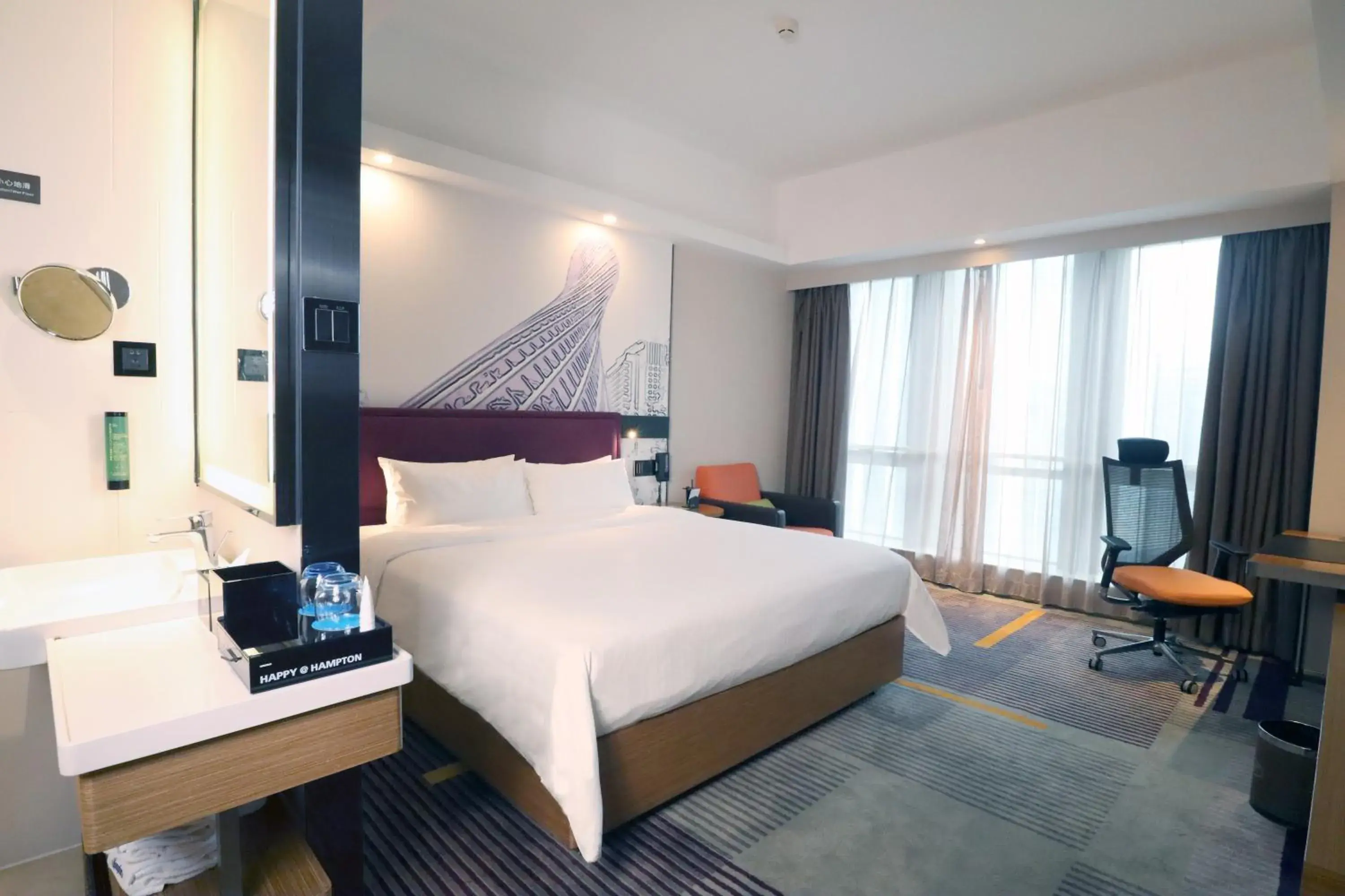 Comfort Double Room in Hampton by Hilton Guangzhou Zhujiang New Town - Free Shuttle Bus to Canton Fair Comfort Double Room in Hampton by Hilton Guangzhou Zhujiang New Town - Free Shuttle Bus to Canton Fair