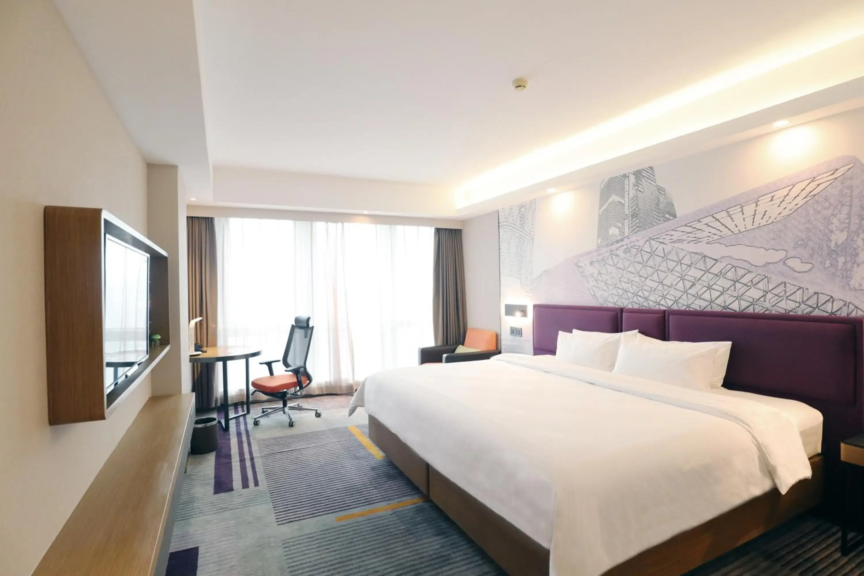 Standard King Room in Hampton by Hilton Guangzhou Zhujiang New Town - Free Shuttle Bus to Canton Fair Standard King Room in Hampton by Hilton Guangzhou Zhujiang New Town - Free Shuttle Bus to Canton Fair