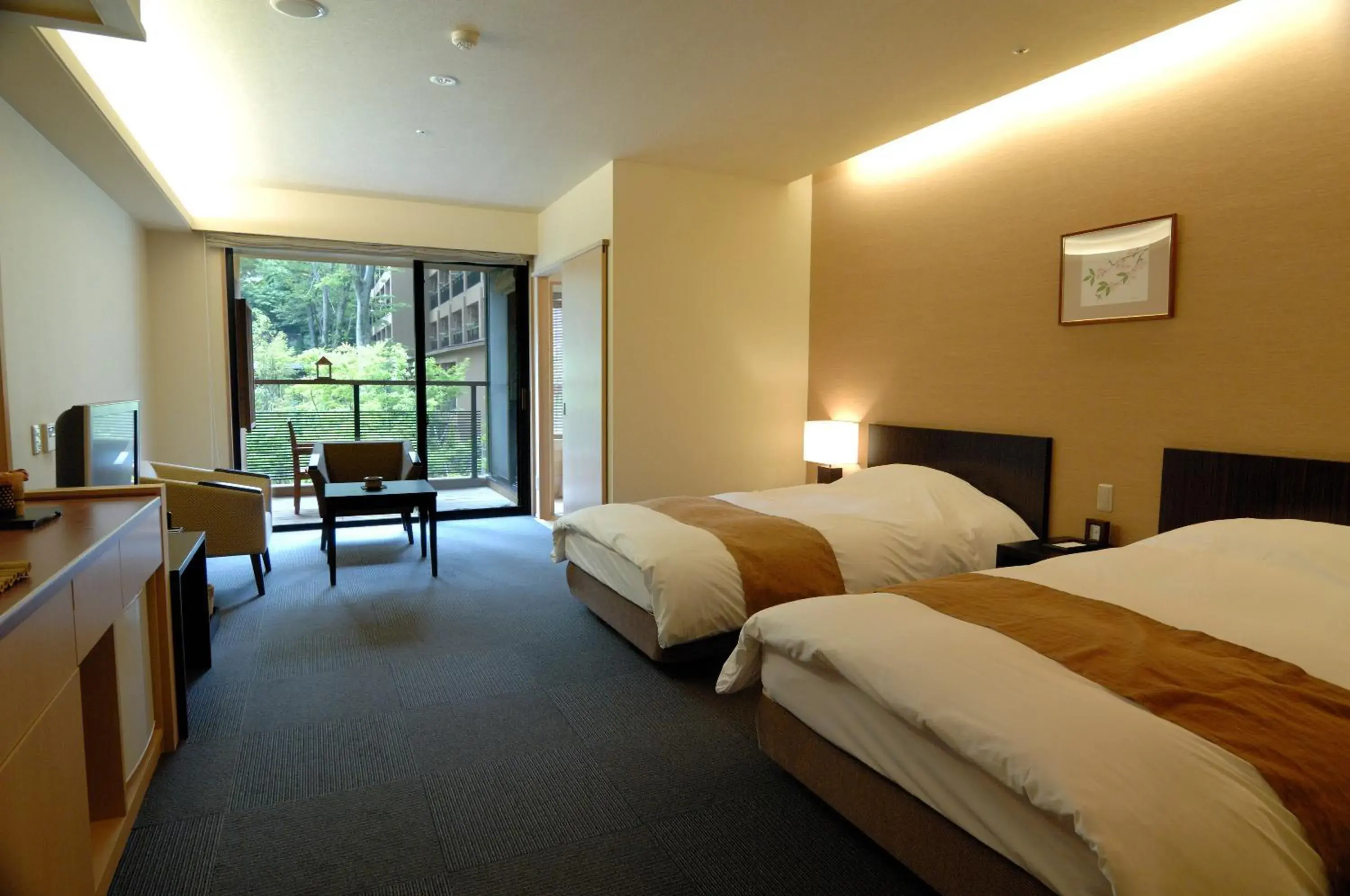 Twin Room with Private Bathroom in Setsugetsuka Twin Room with Private Bathroom in Setsugetsuka