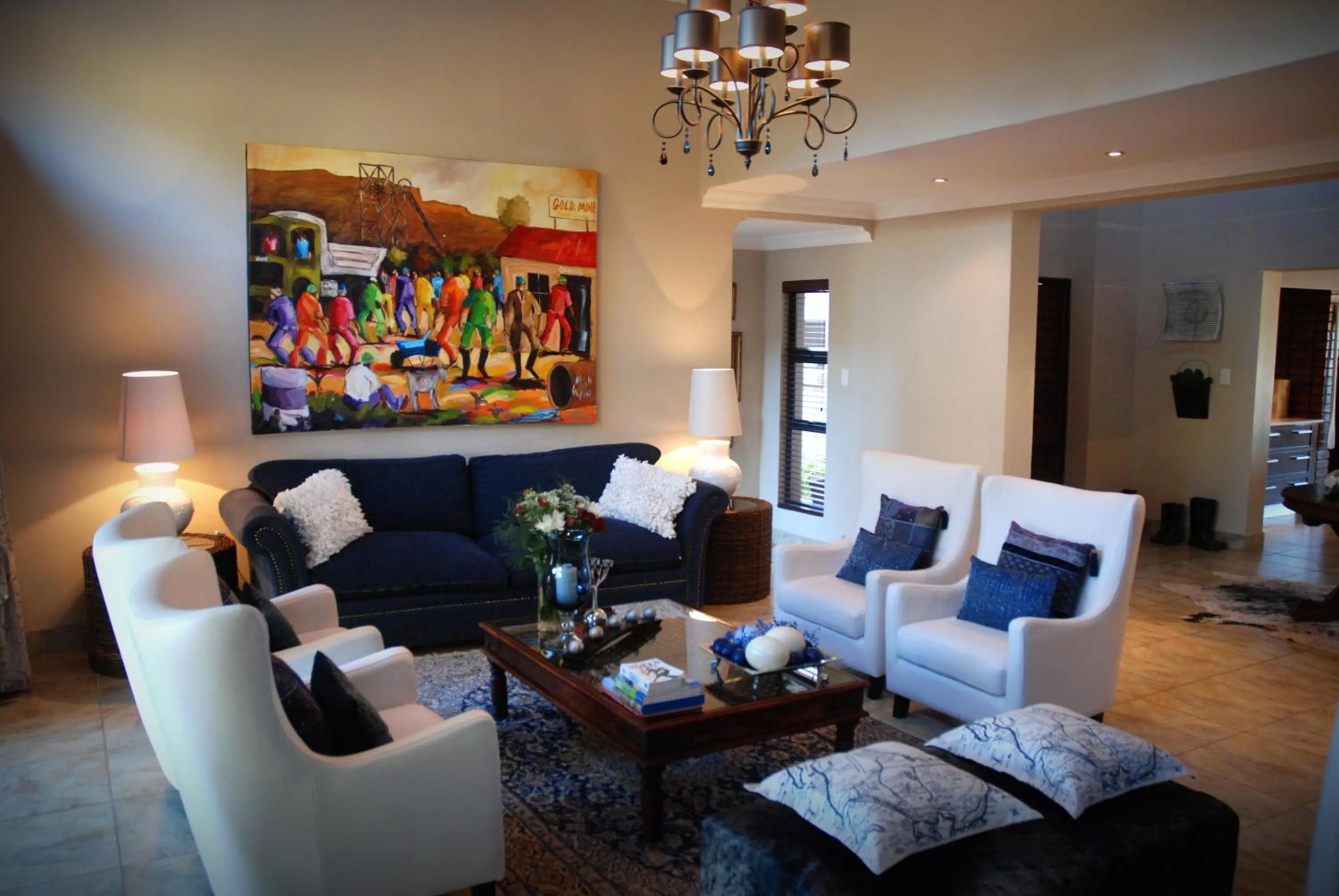 Living room in Kathuhari Guesthouse