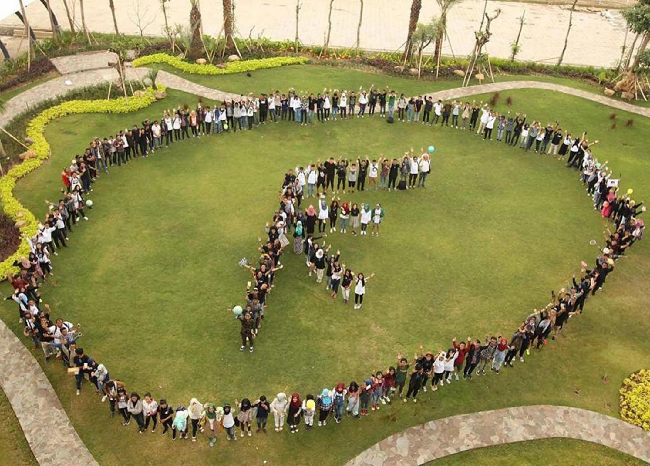 Garden in MaxOneHotels at Resort Makassar