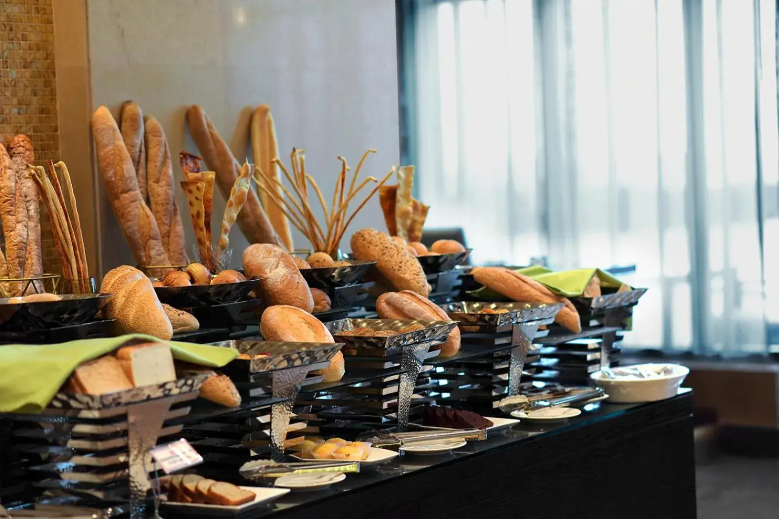 Buffet breakfast in Millennium Hail Hotel Buffet breakfast in Millennium Hail Hotel