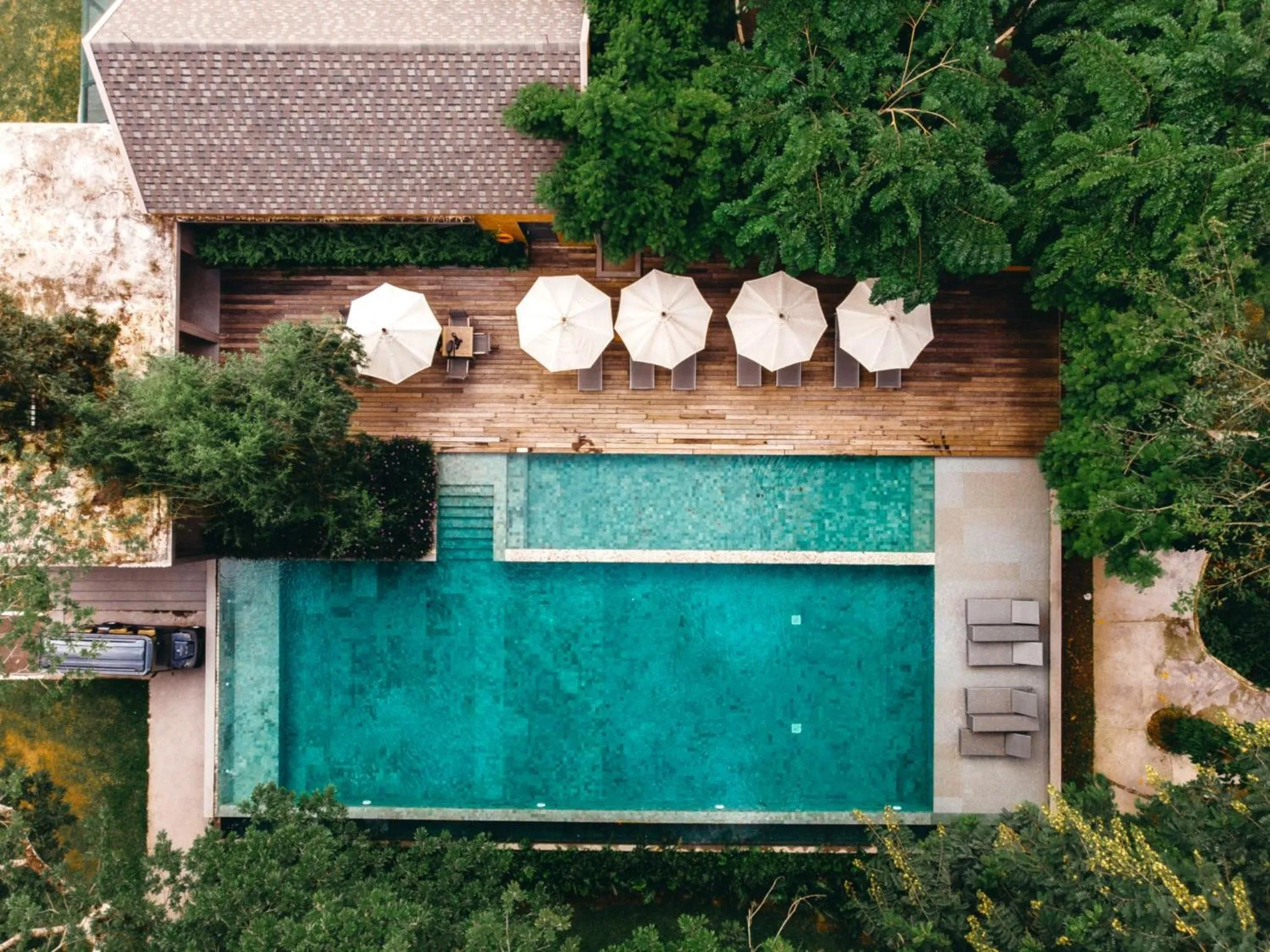 Swimming pool in Flora Creek Chiang Mai