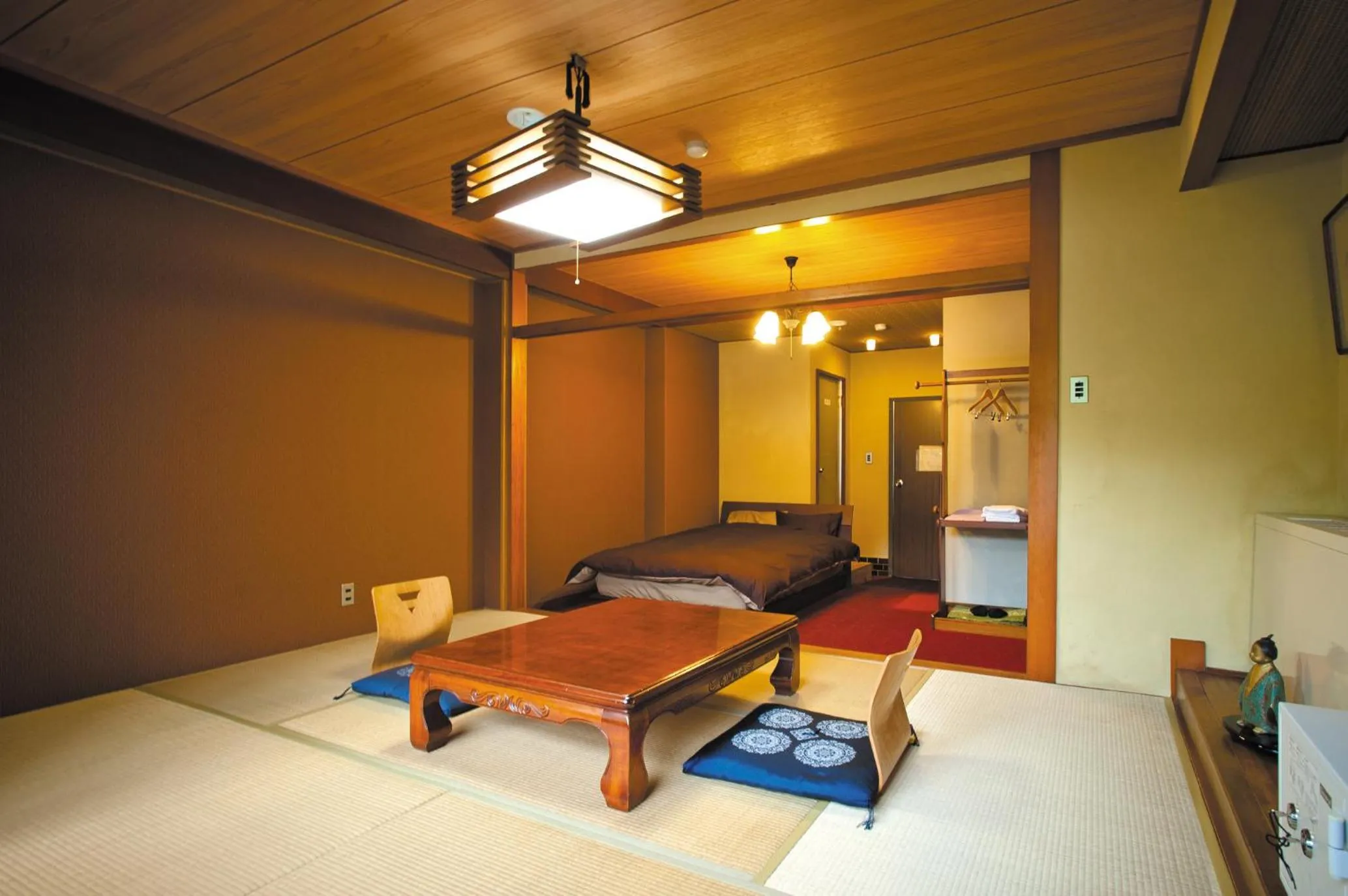 Bed in Irori Houraku