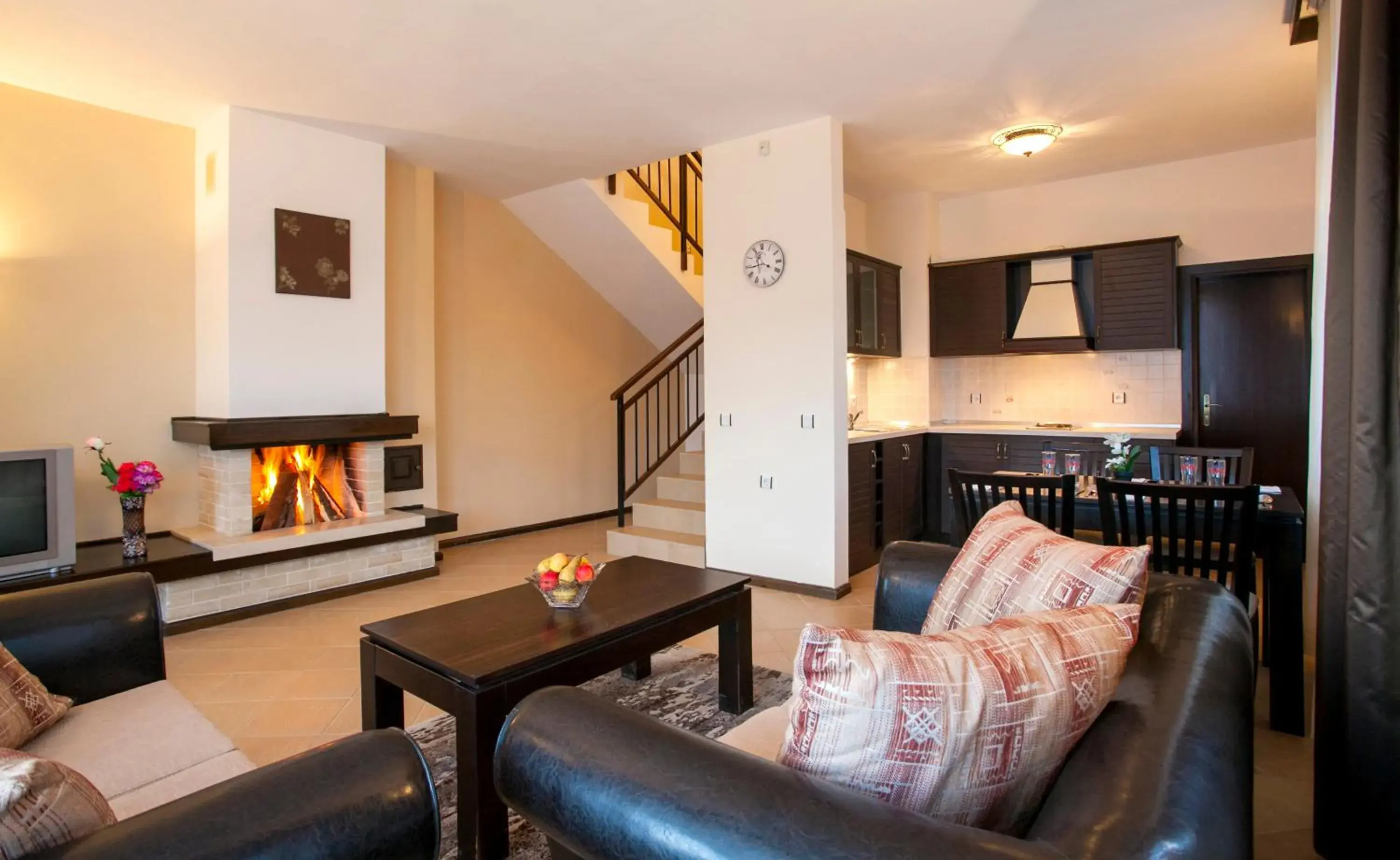 Living room in Къщи за гости КООП Добринище - Holiday Villages COOP Dobrinishte Living room in Къщи за гости КООП Добринище - Holiday Villages COOP Dobrinishte