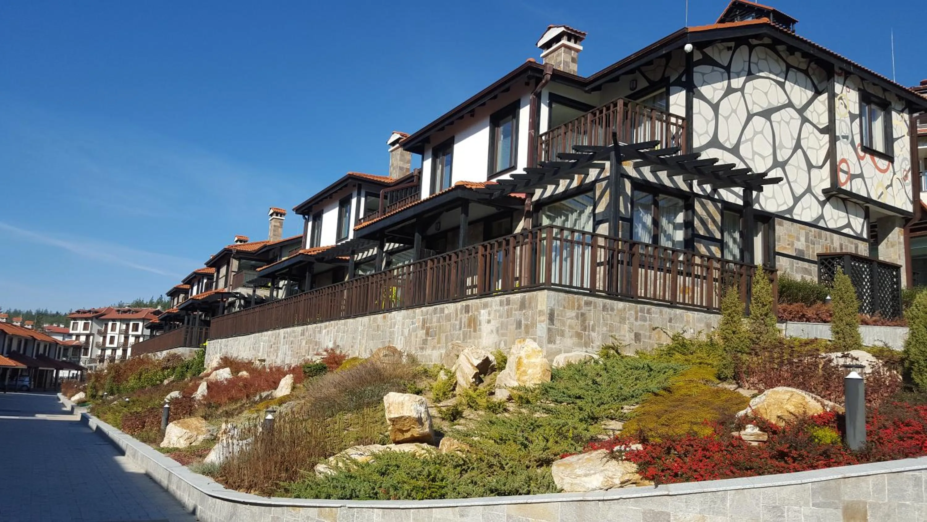 Facade/entrance in Holiday Village COOP Dobrinishte