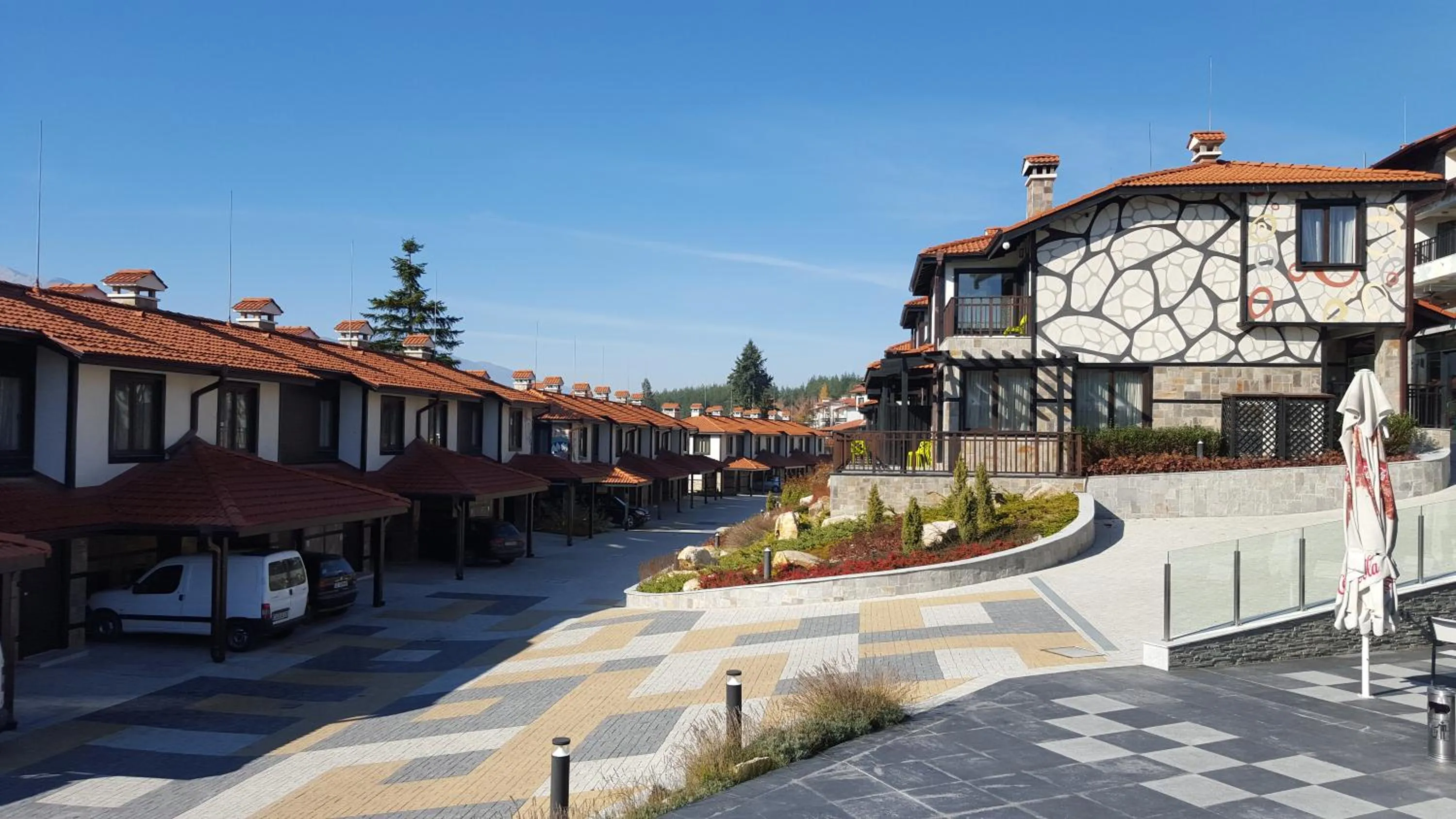 Patio in Holiday Village COOP Dobrinishte