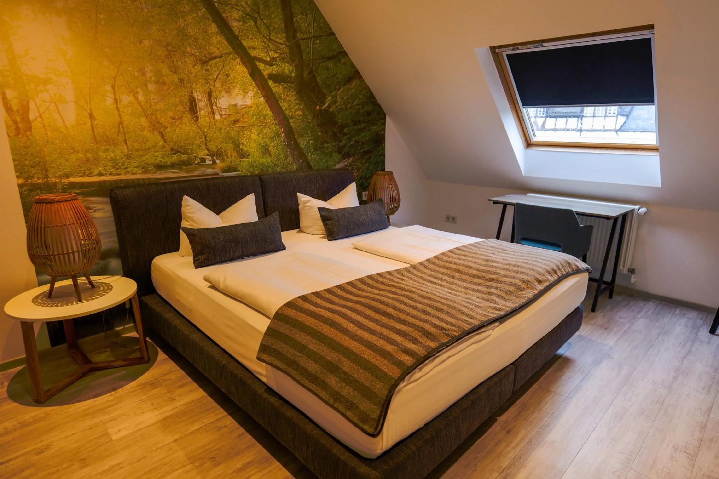 Photo of the whole room, Bed in Hochwald Lodge