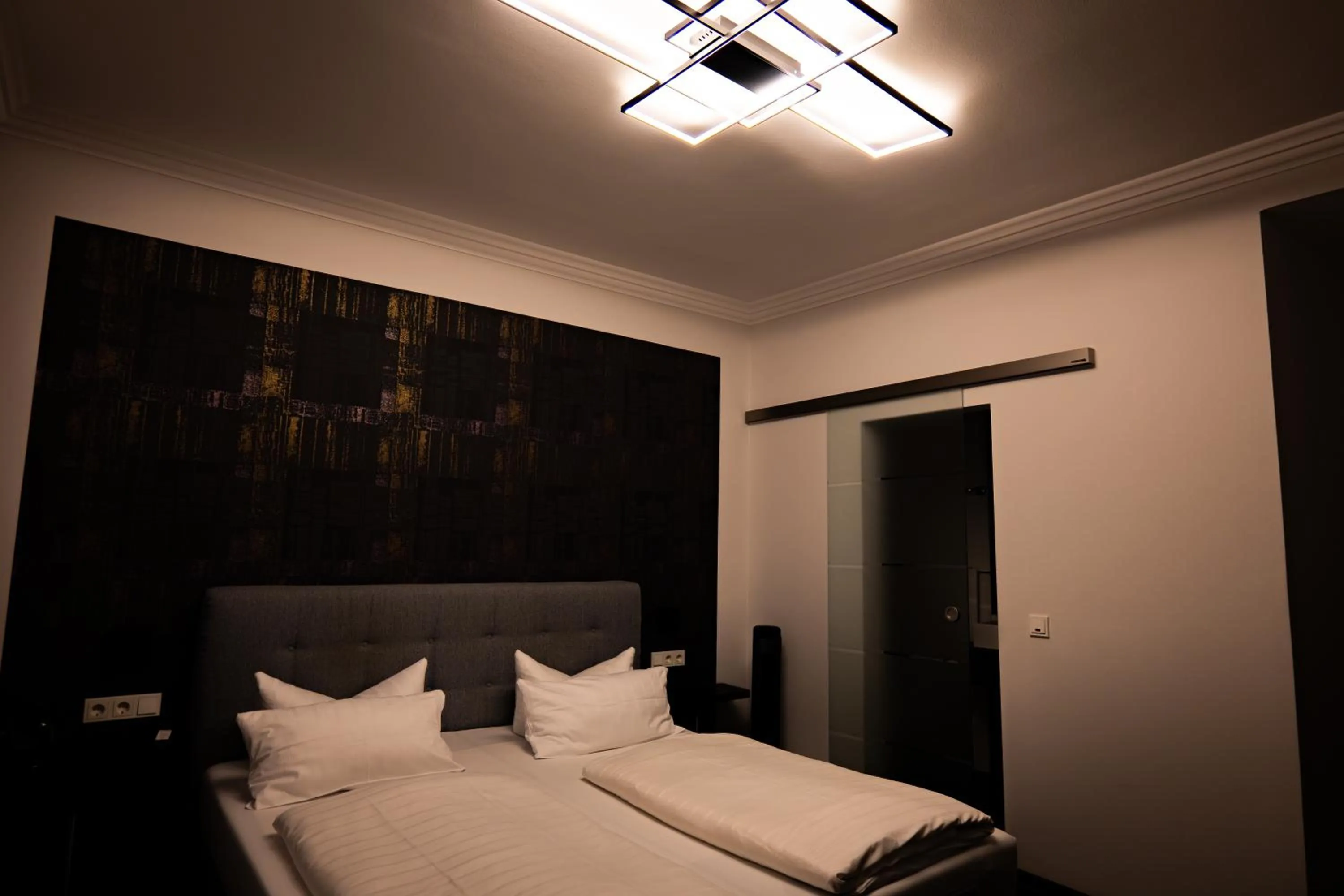 Bedroom, Bed in Hochwald Lodge