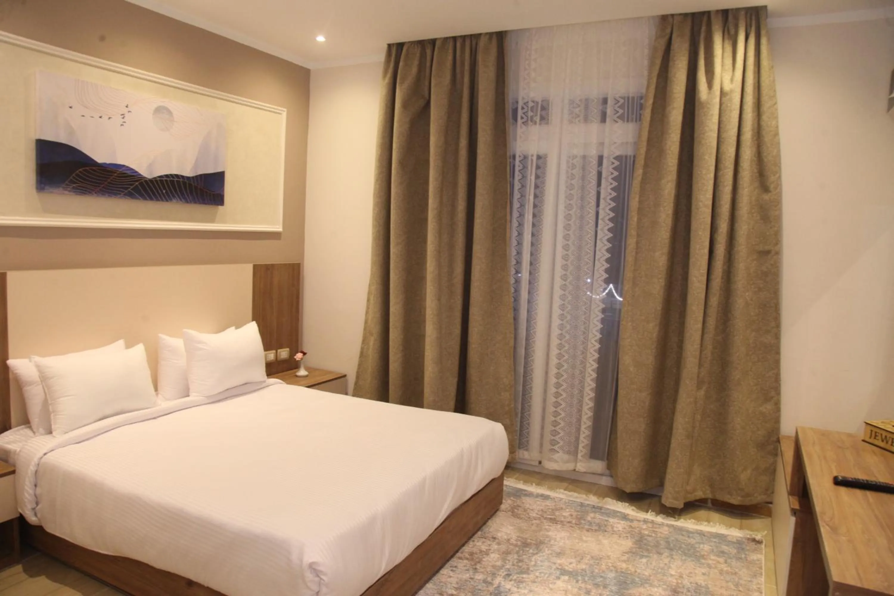 Bed in Jewel Assiut Hotel