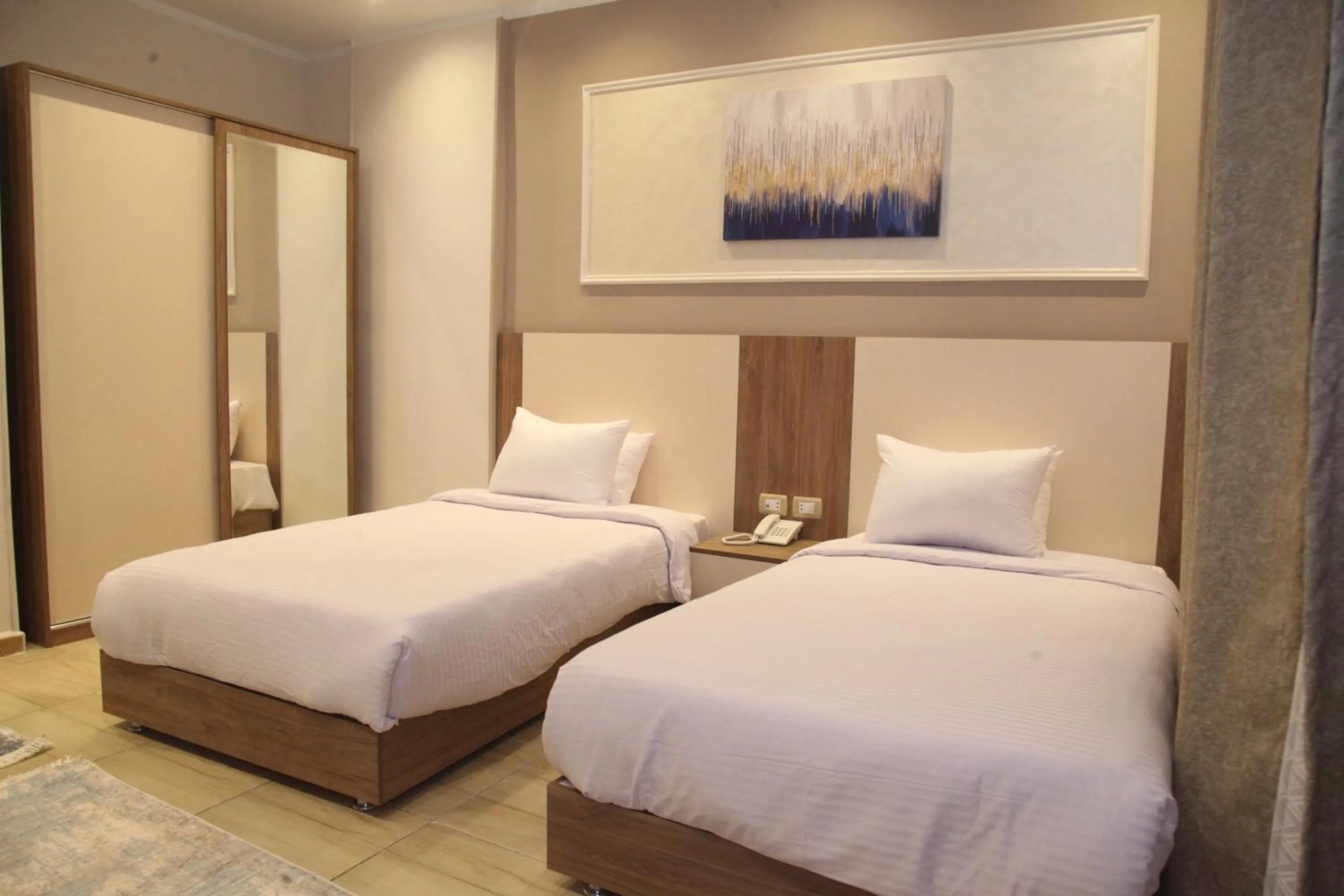 Bedroom, Bed in Jewel Assiut Hotel