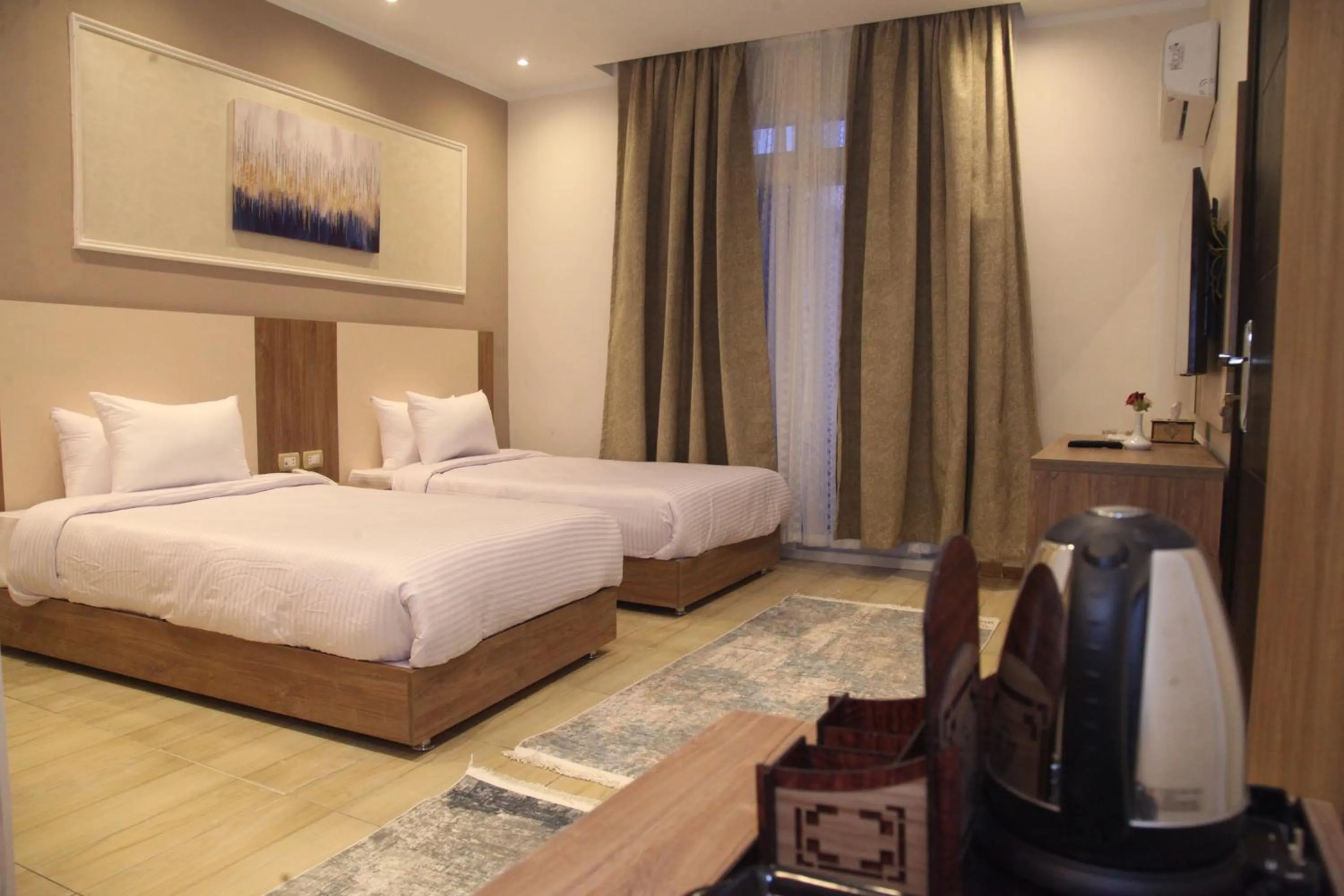 Bedroom, Bed in Jewel Assiut Hotel