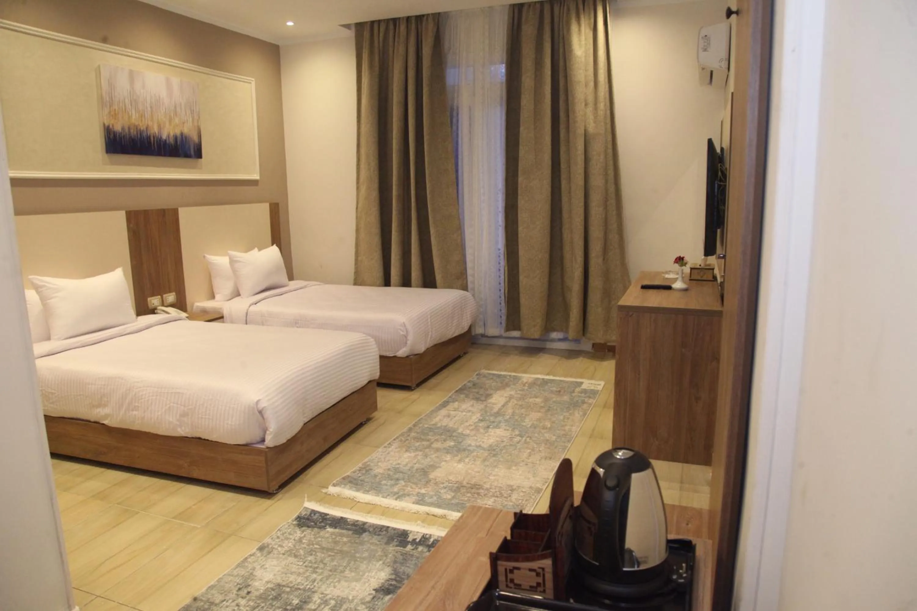 Bedroom, Bed in Jewel Assiut Hotel