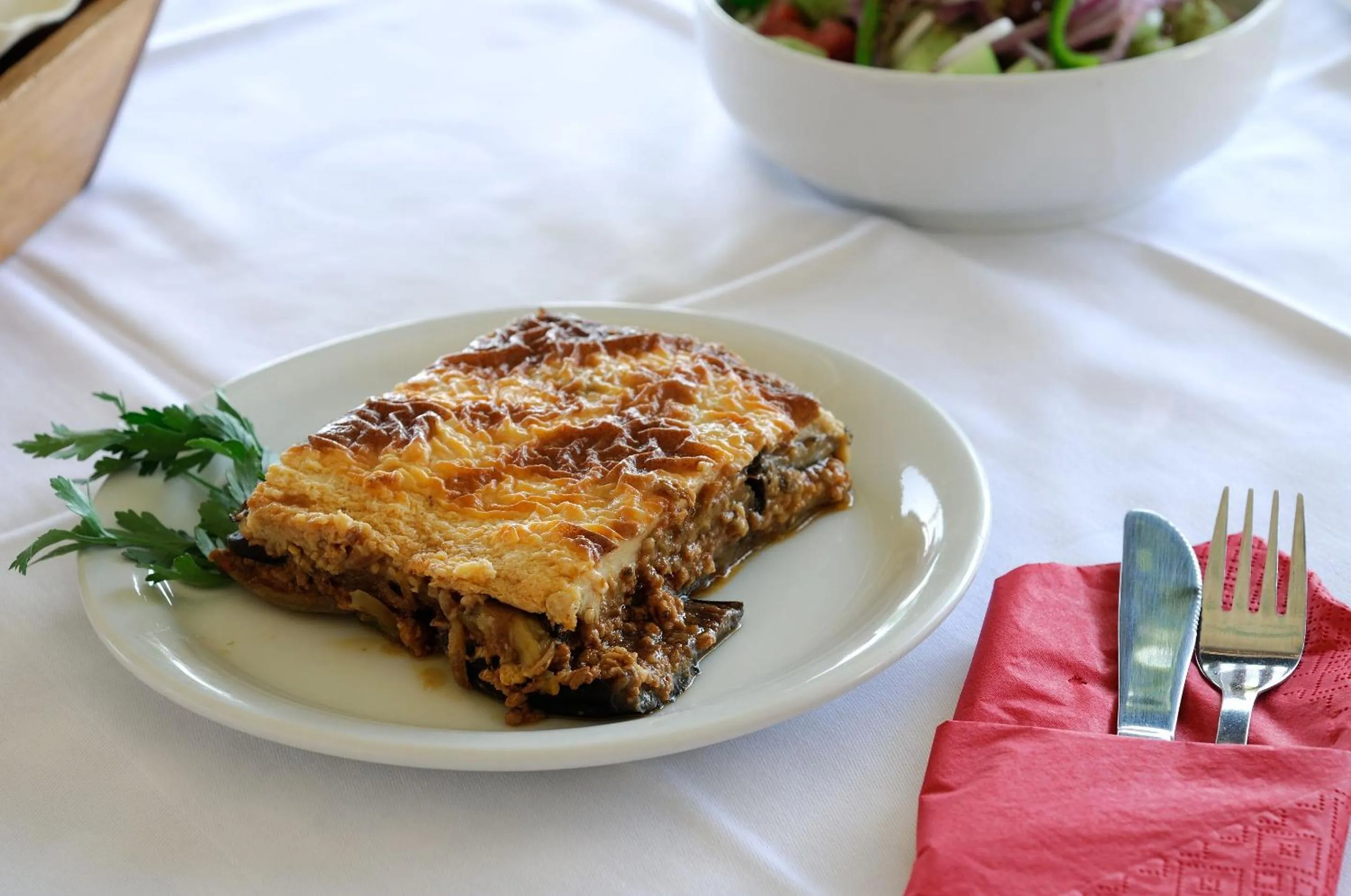 Food close-up in Pharos Rooms