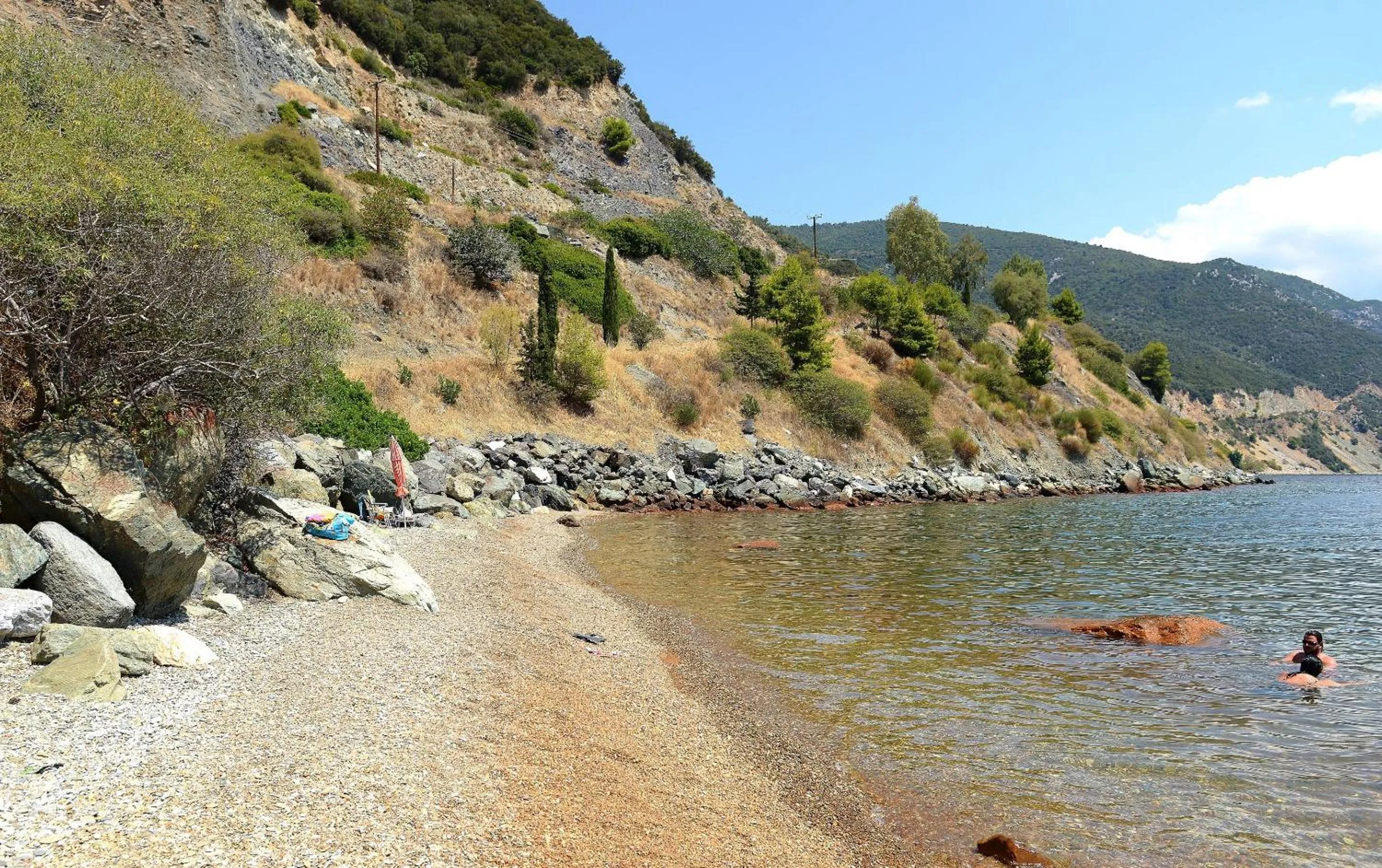 Beach in Pharos Rooms