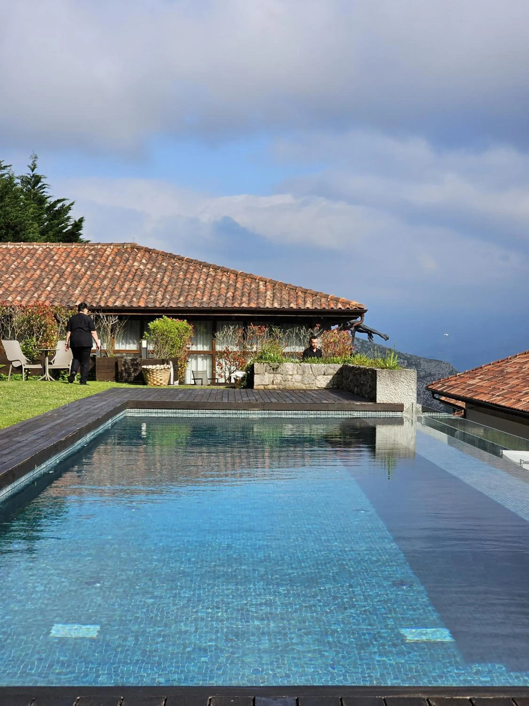 Swimming pool in Puebloastur Eco Resort Hotel & Spa Gran Lujo