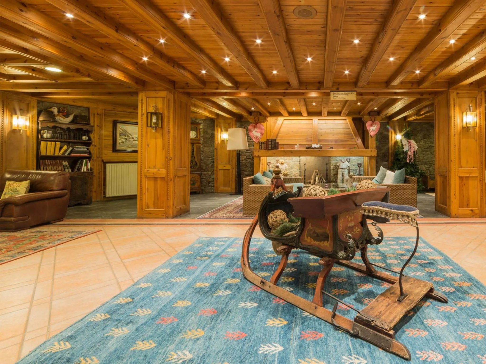 Area and facilities in Sport Hotel