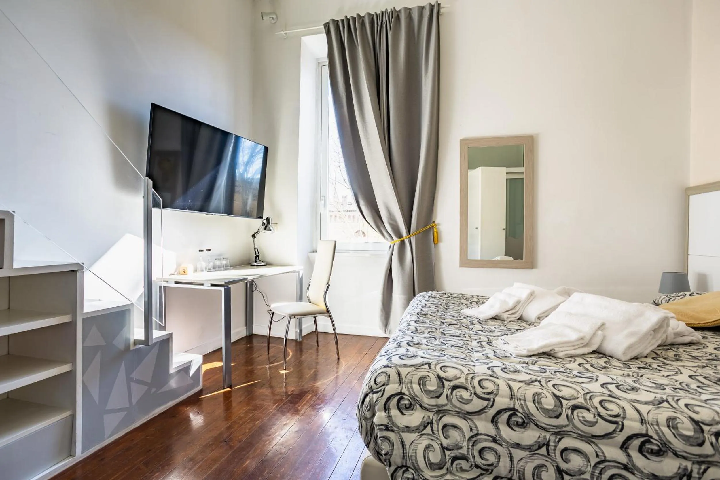 Bedroom, Bed in Relais Incantesimo Vaticano