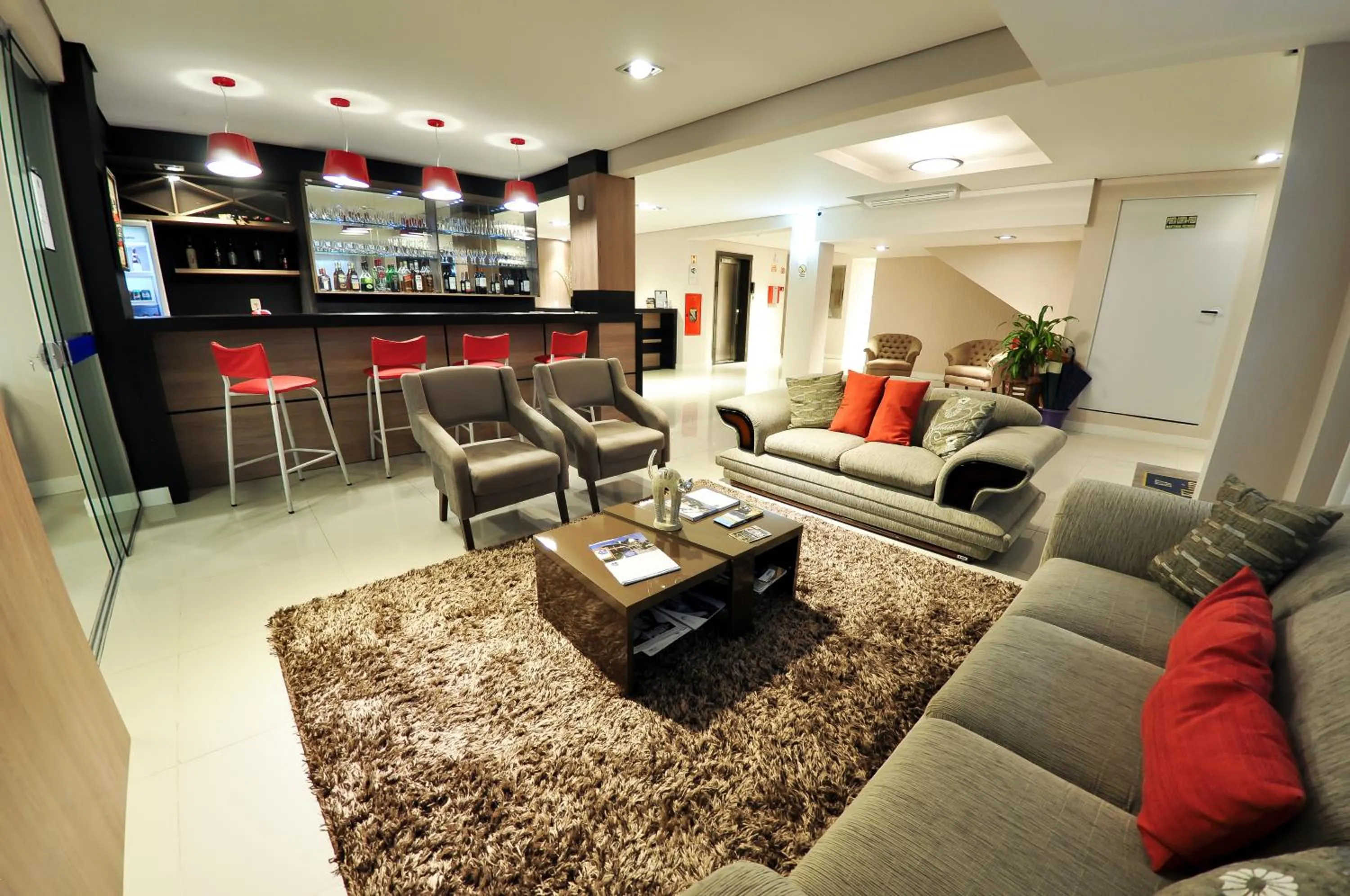 Communal lounge/ TV room in Klein Ville Dois Irmãos