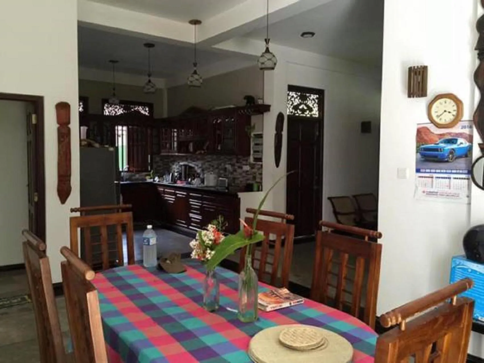 Dining area in Mary's Palm Garden