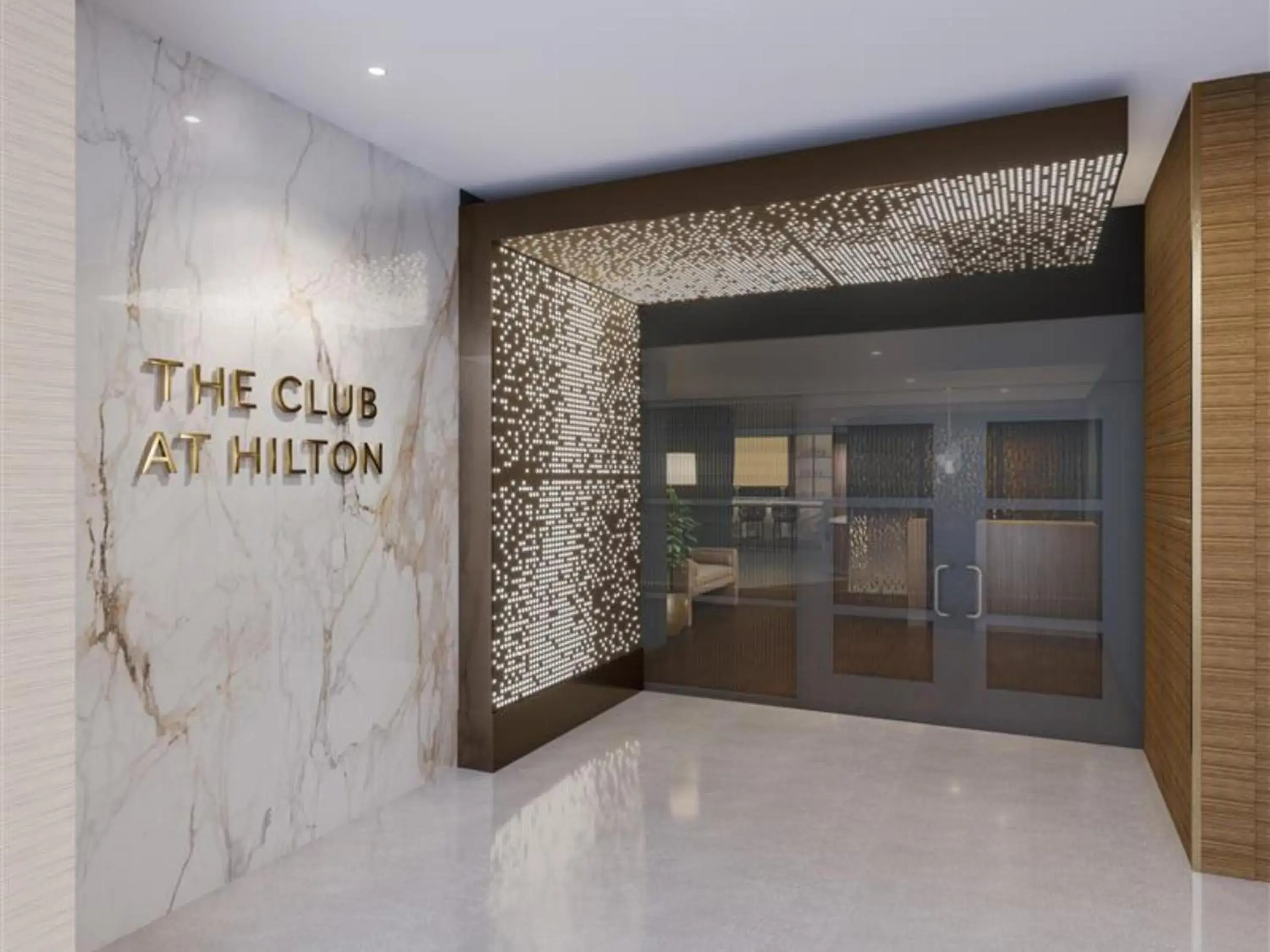 Property building in Hilton Cleveland Downtown Property building in Hilton Cleveland Downtown