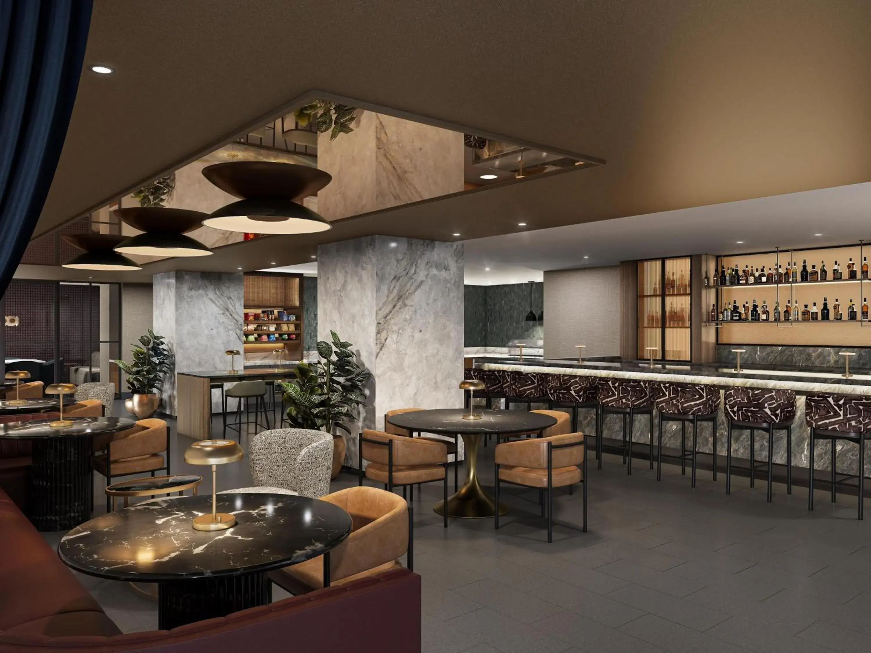 Property building in Hilton Cleveland Downtown Property building in Hilton Cleveland Downtown