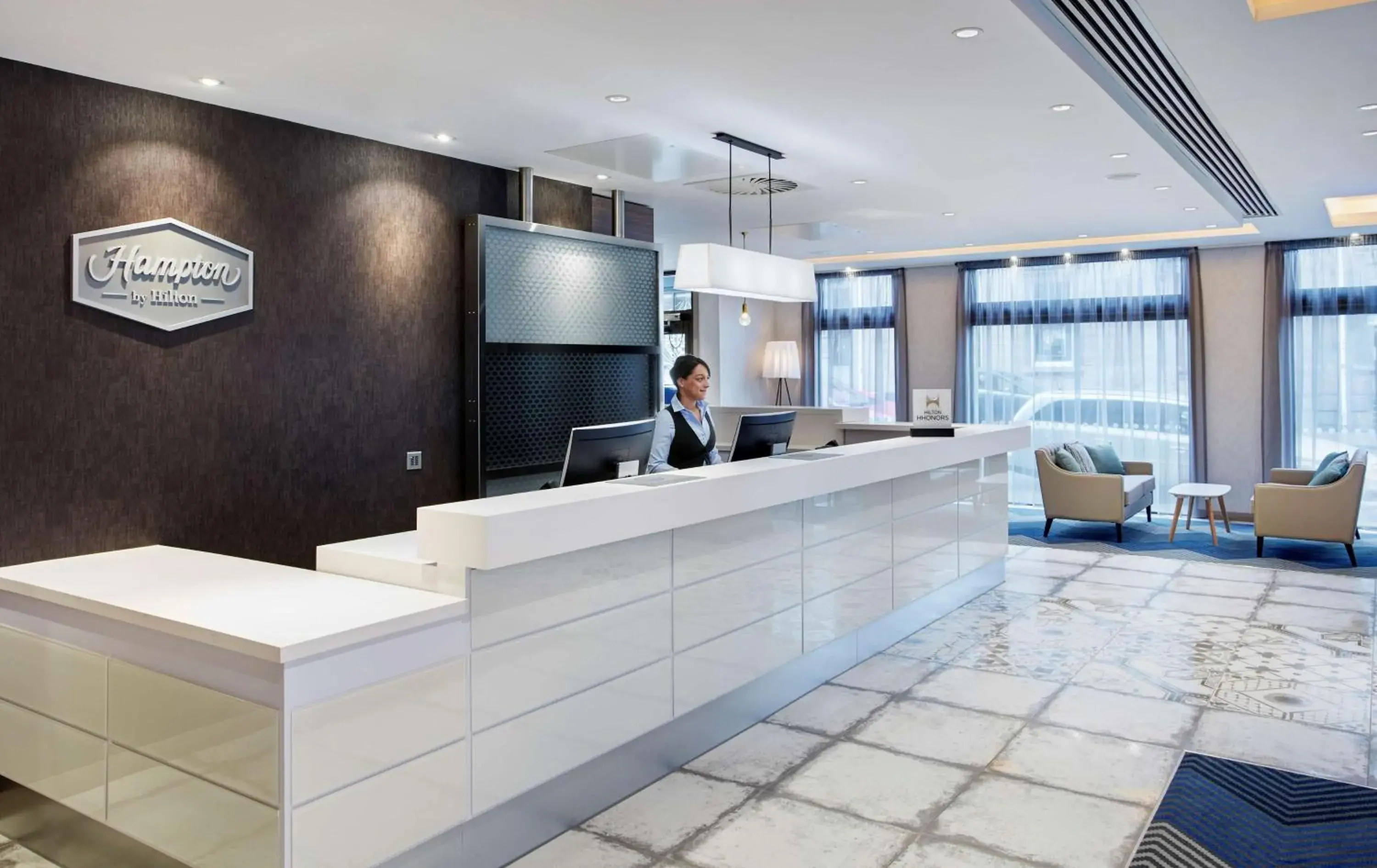 Lobby or reception in Hampton by Hilton Glasgow Central Lobby or reception in Hampton by Hilton Glasgow Central
