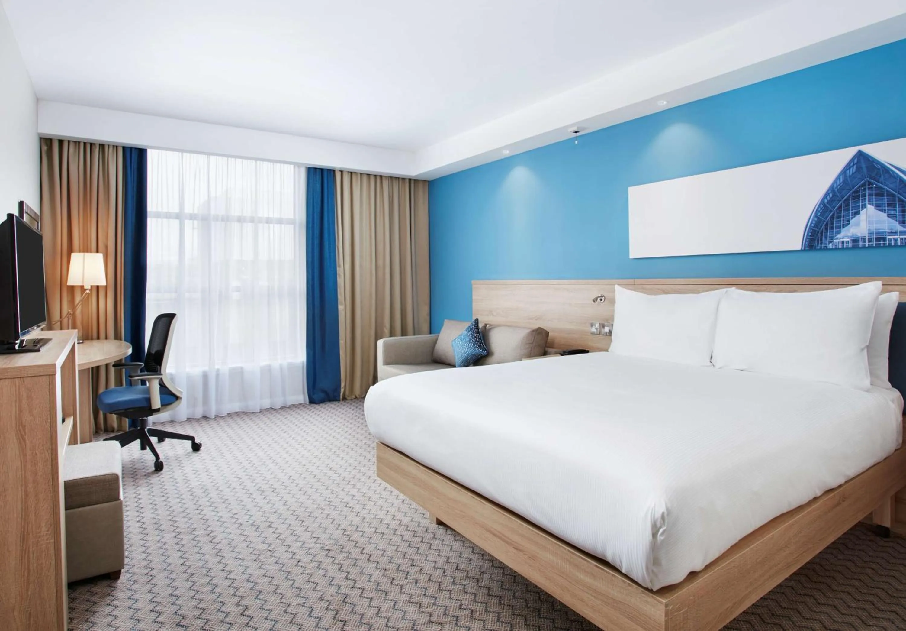 Bed in Hampton by Hilton Glasgow Central