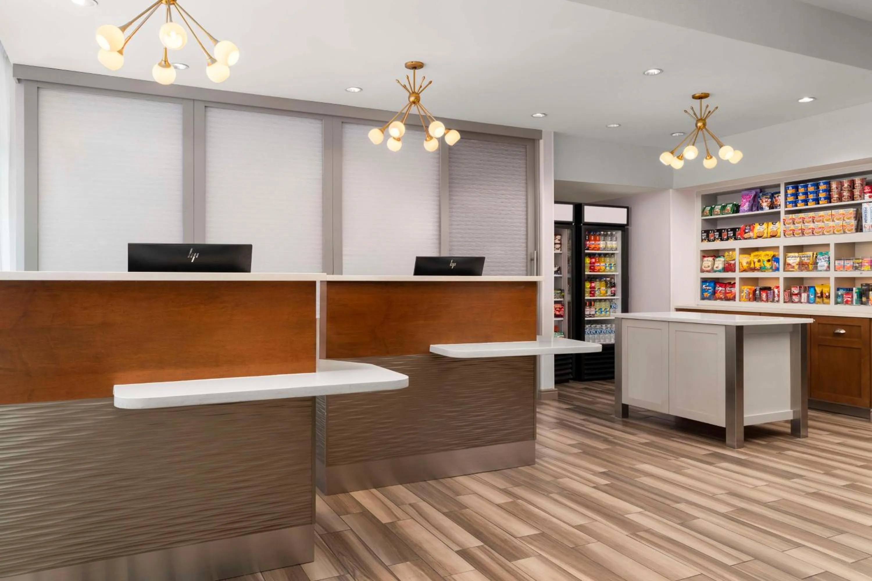 Lobby or reception in Homewood Suites by Hilton Boston Brookline-Longwood Medical