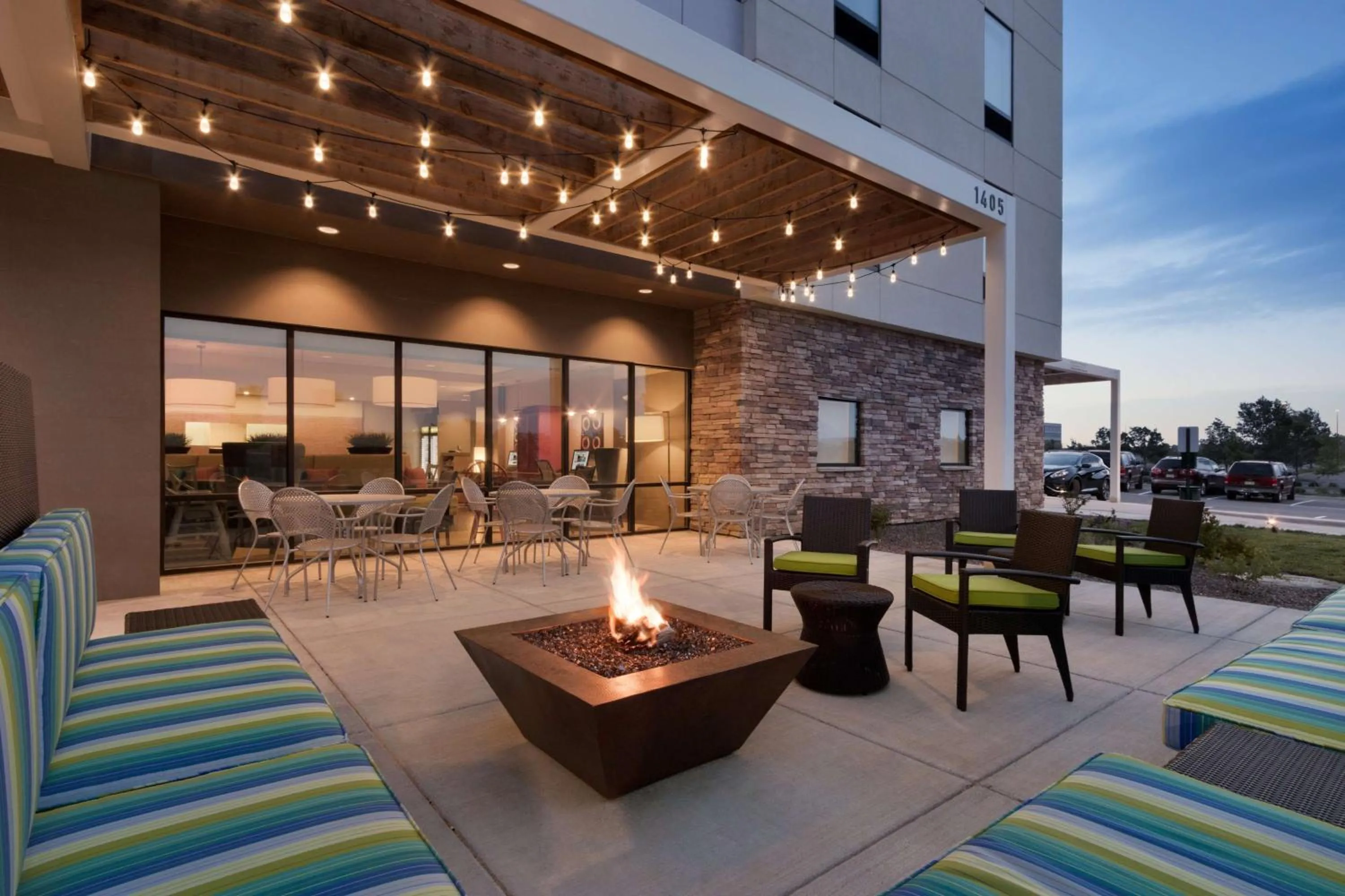 Patio in Home2 Suites by Hilton Denver Highlands Ranch