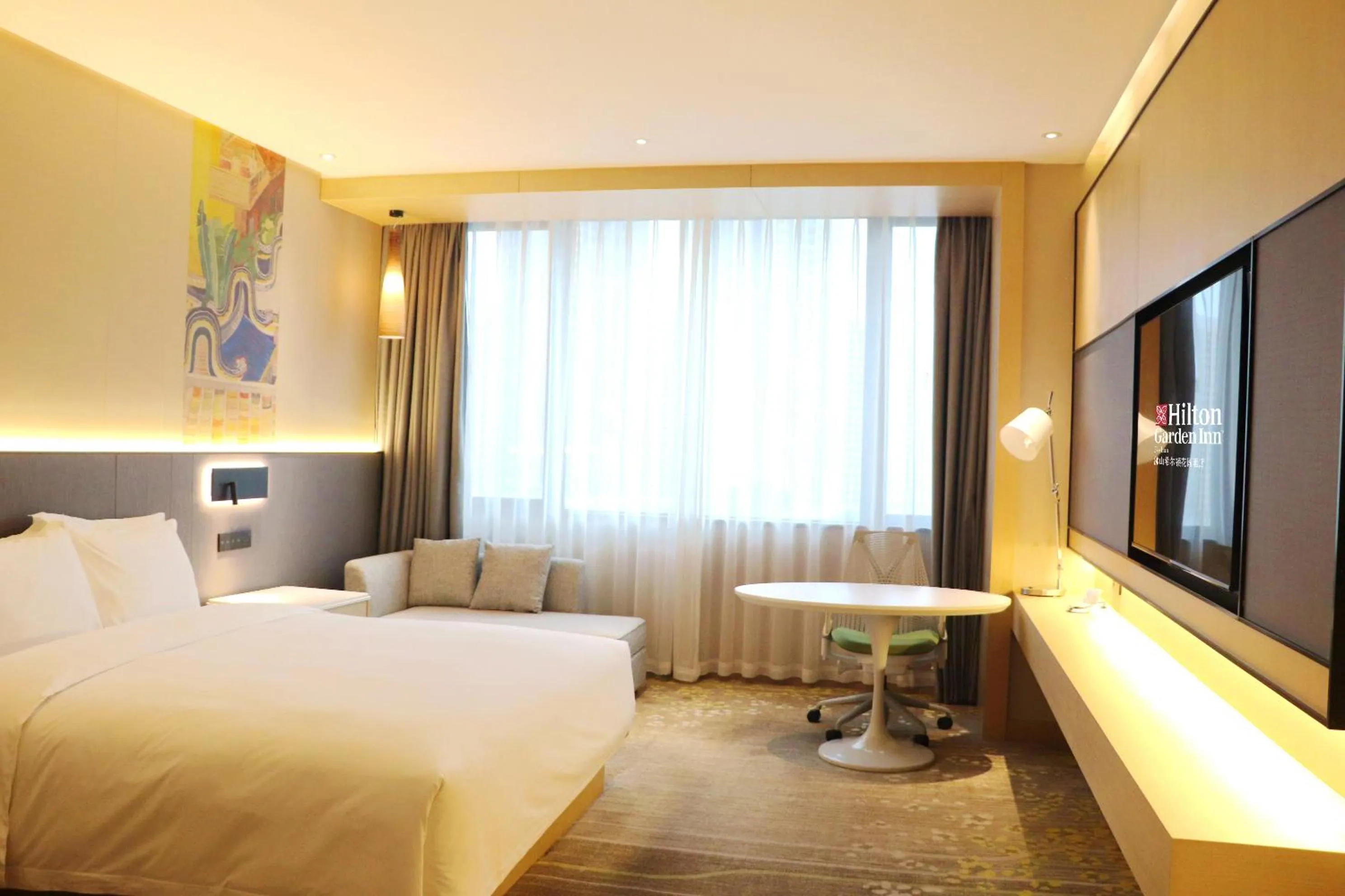 Bed in Hilton Garden Inn Foshan