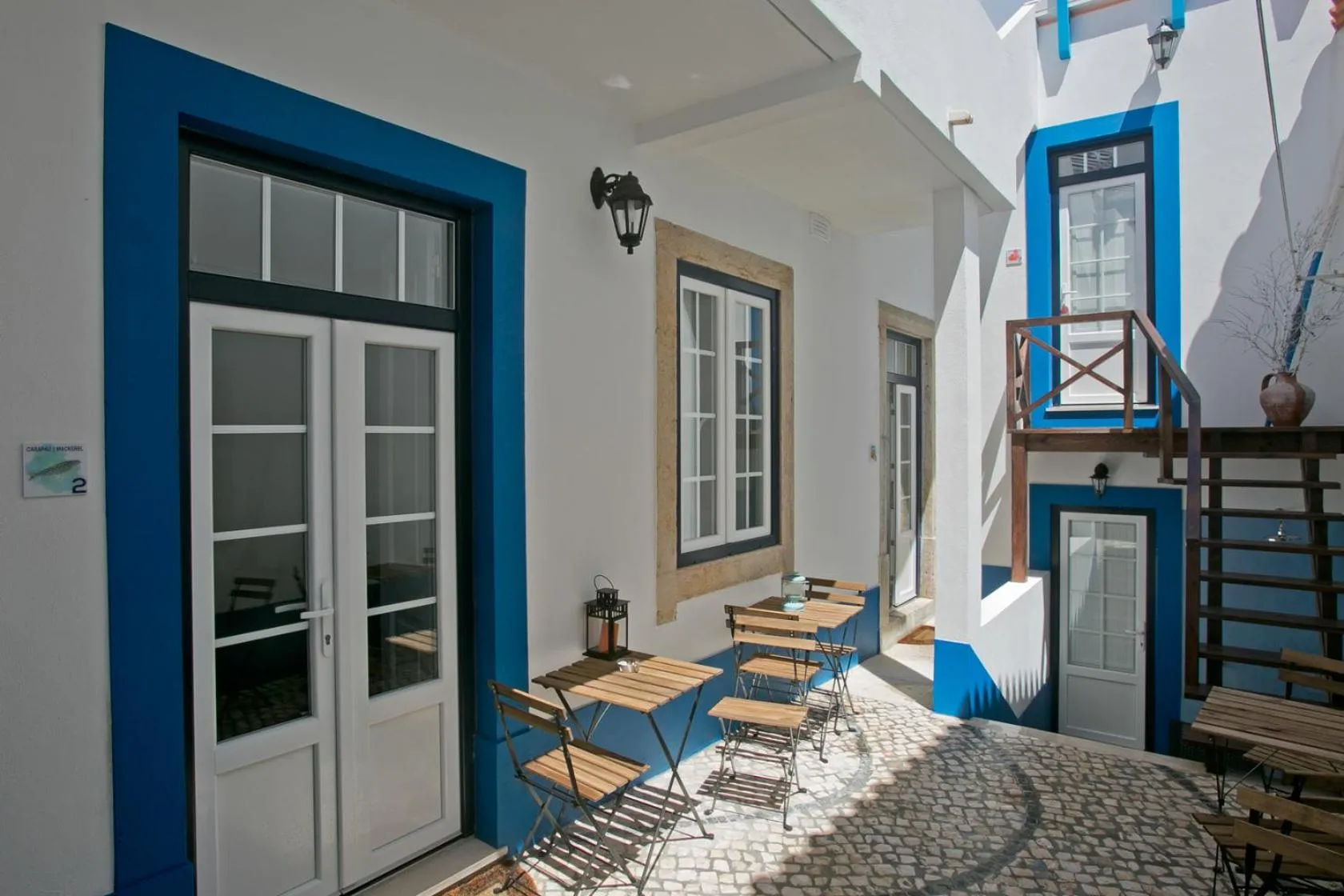 Decorative detail in Casas da villa - Apartments