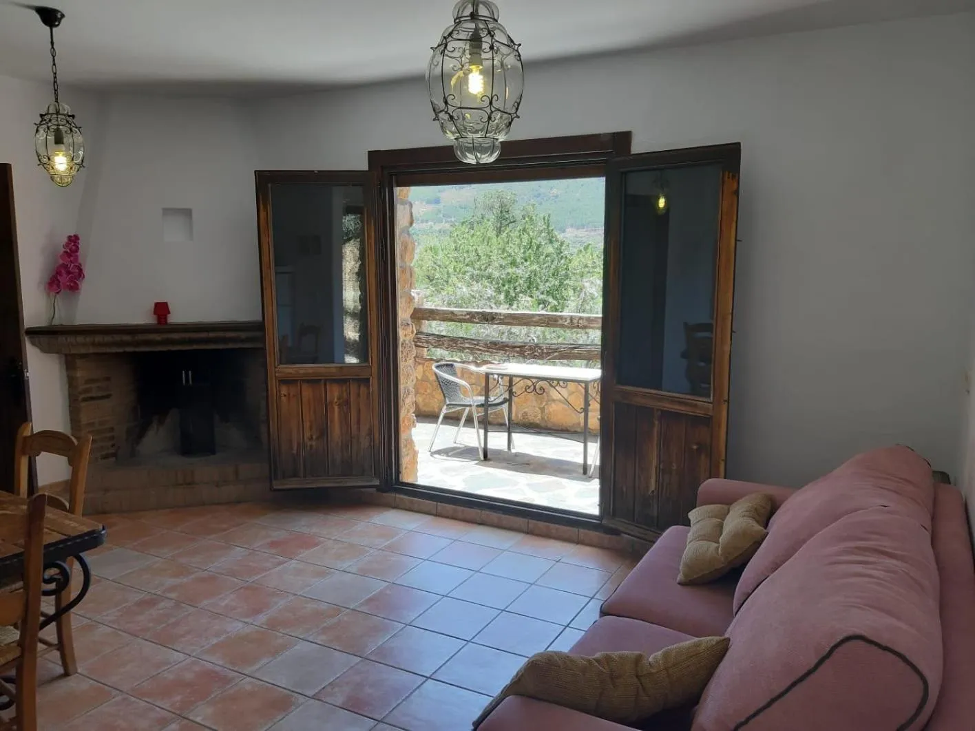 Living room in Hotel Rural La Marmita de Ahlam