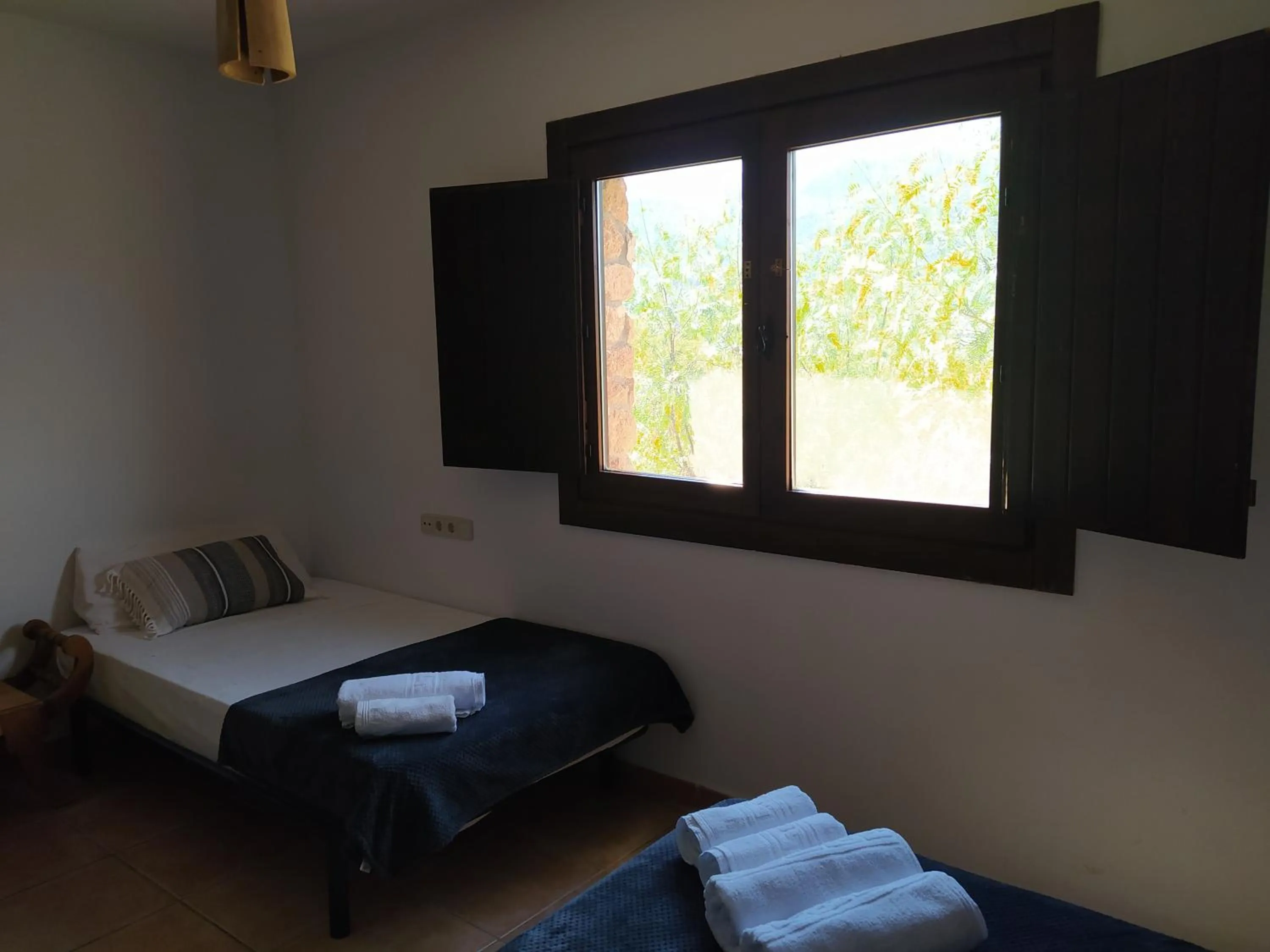 Bed in Hotel Rural La Marmita de Ahlam