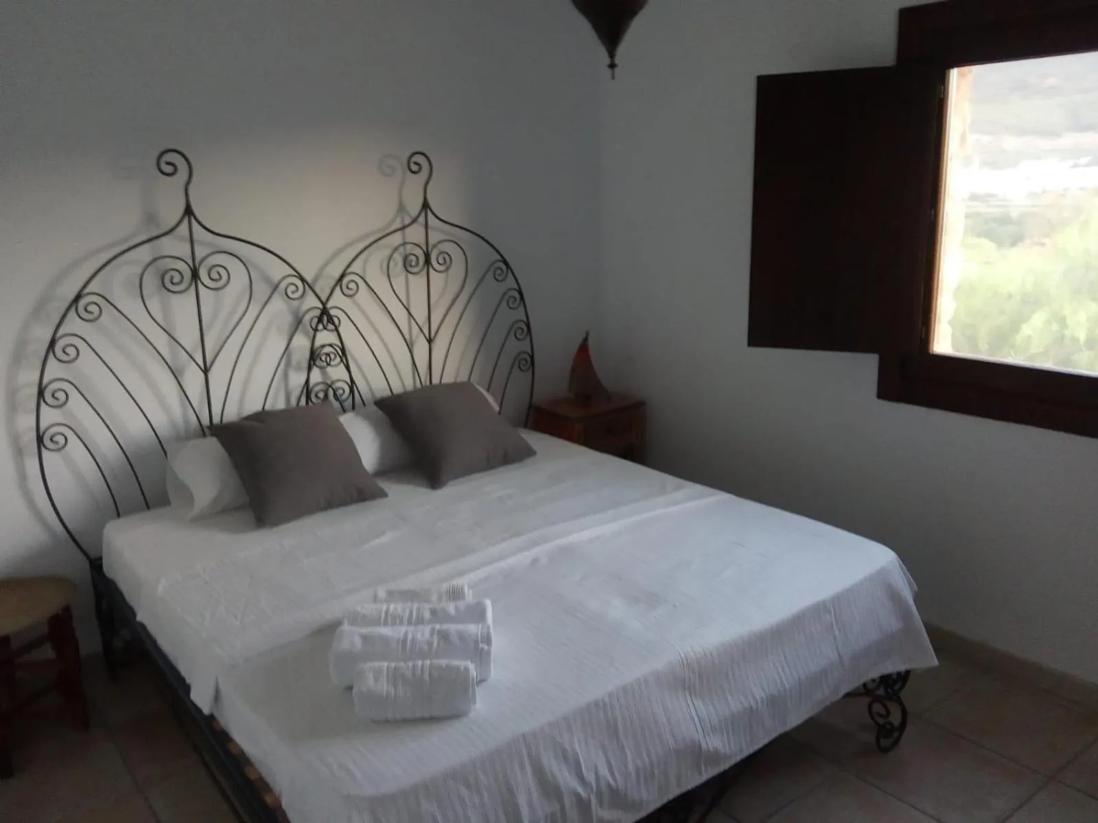 Bed in Hotel Rural La Marmita de Ahlam