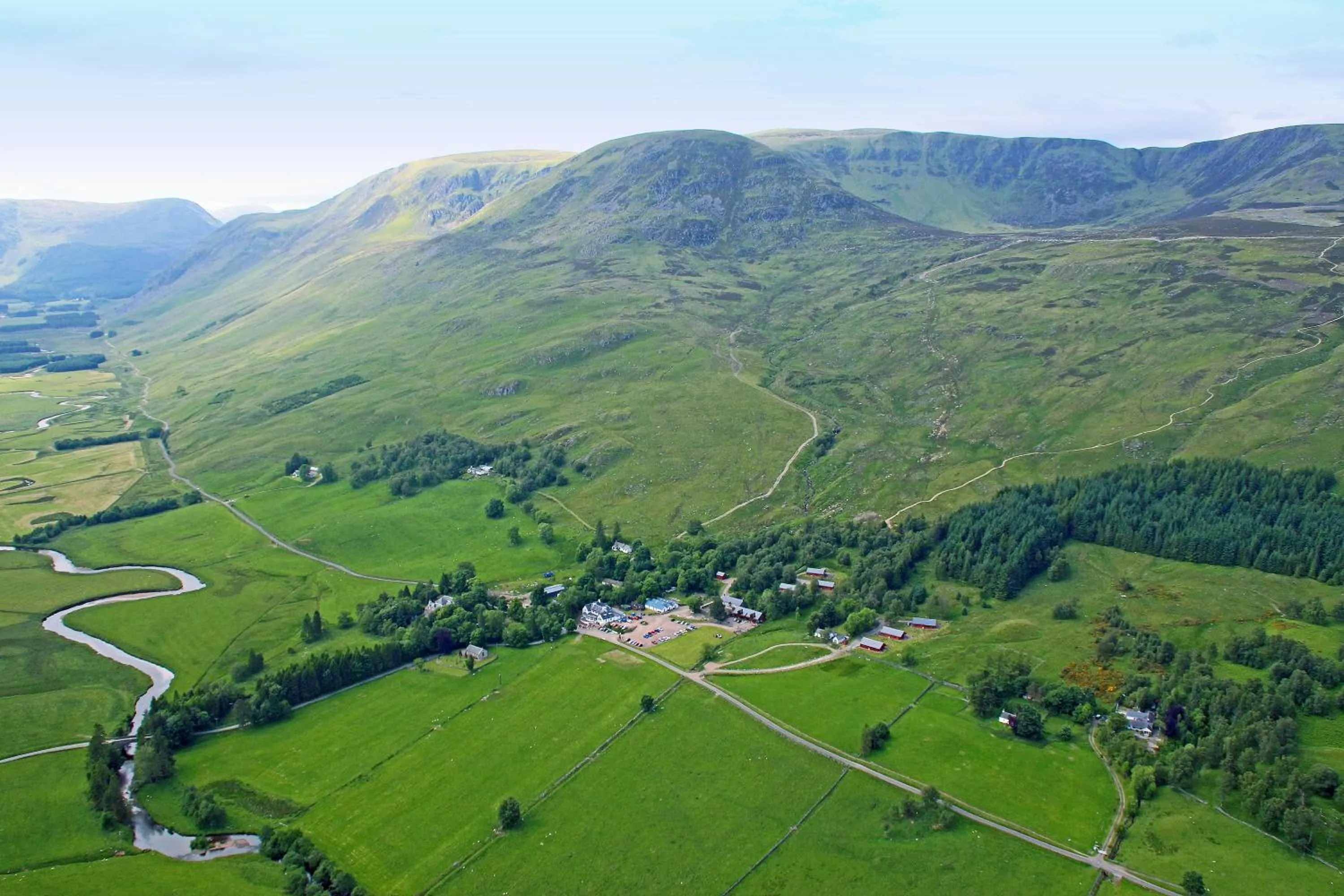 Natural landscape in Glen Clova Hotel & Luxury Lodges