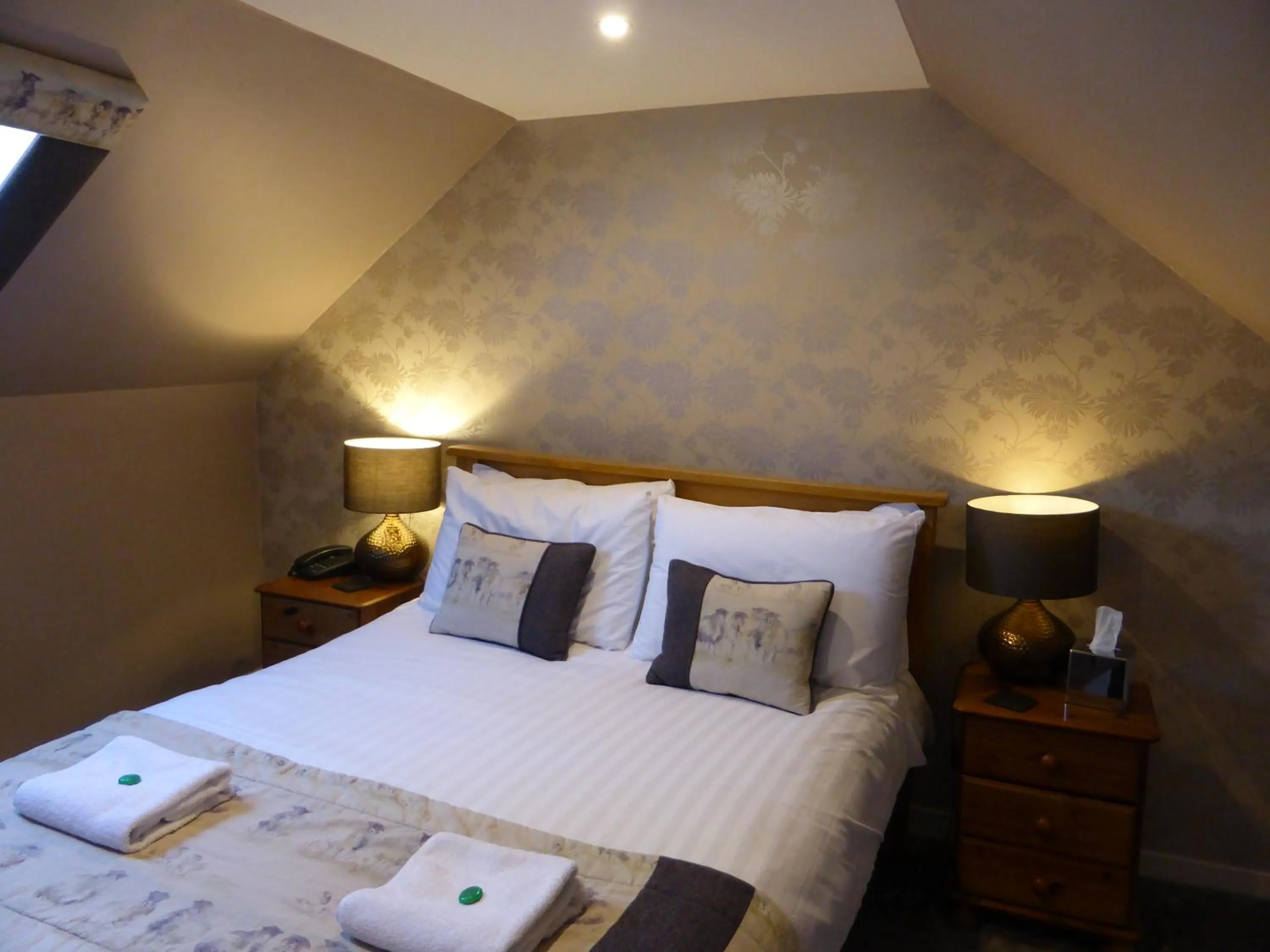 Bedroom, Bed in Glen Clova Hotel & Luxury Lodges