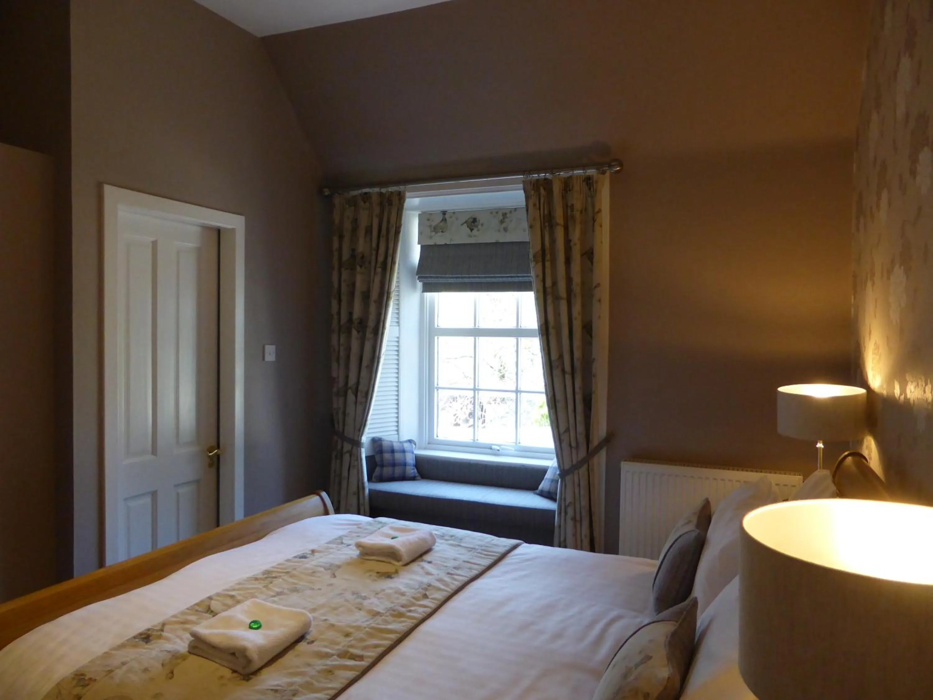 Bed in Glen Clova Hotel & Luxury Lodges